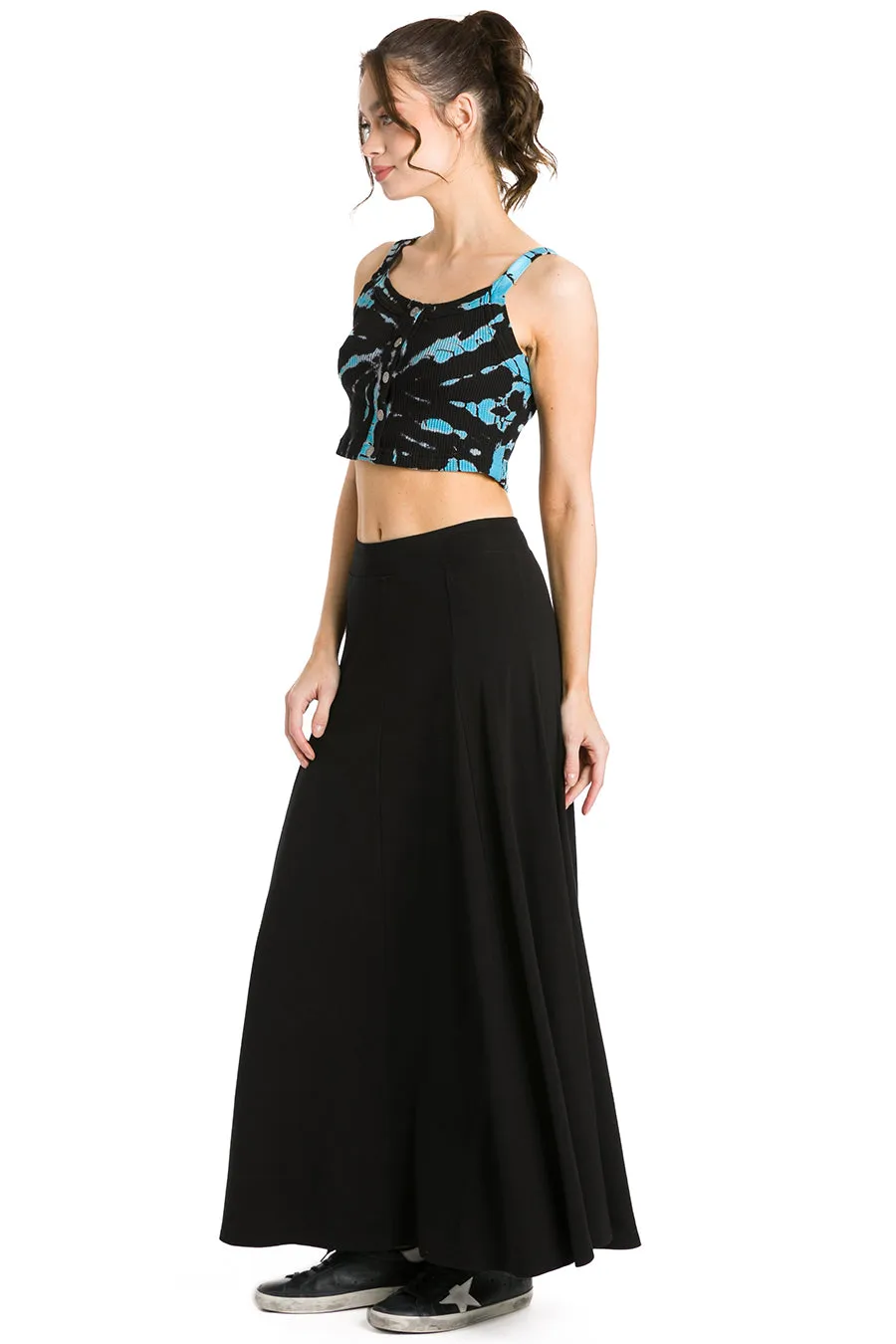 Princess Panel Maxi Skirt