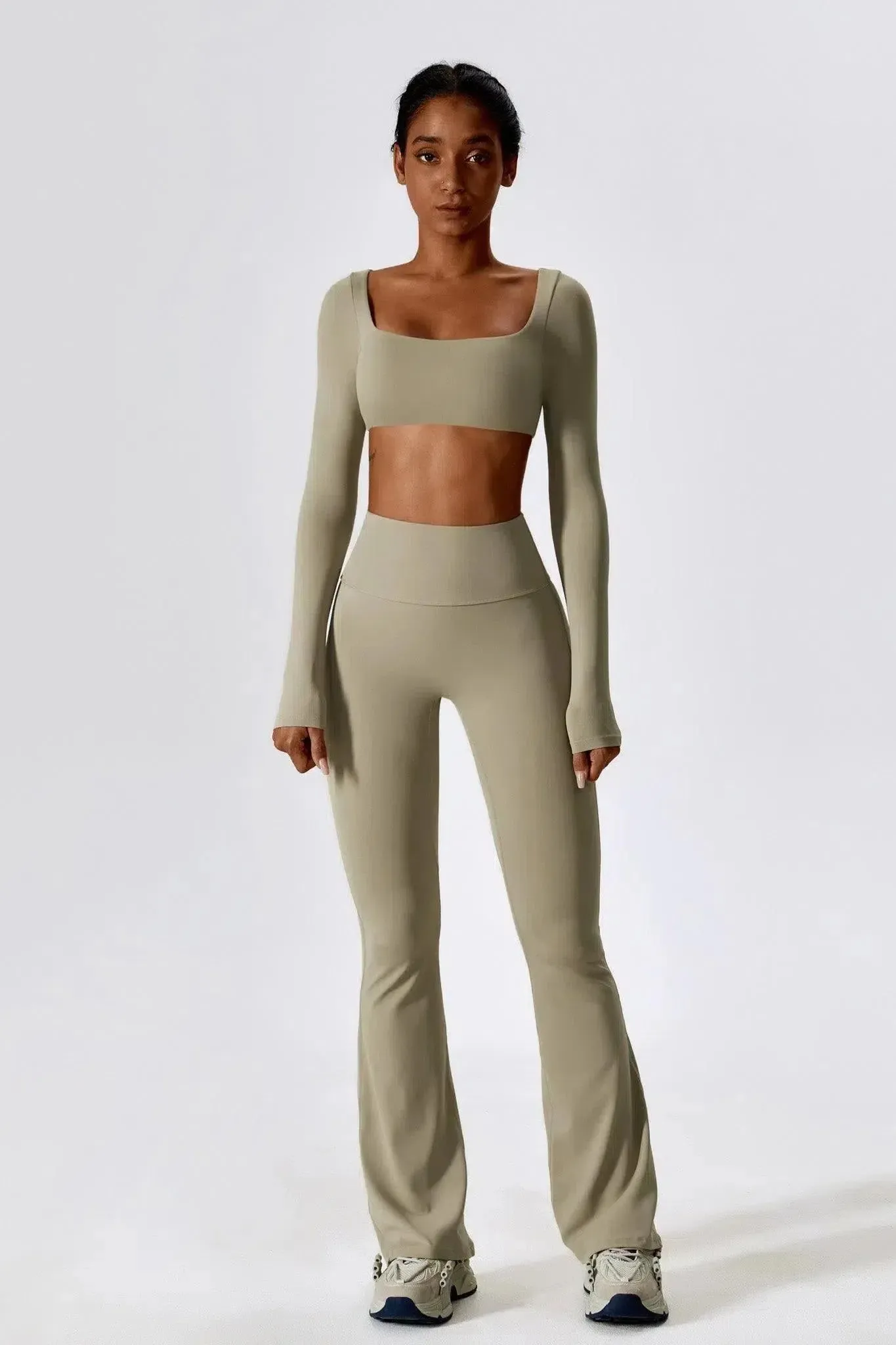 Priya – High-waisted fit – Flared leggings