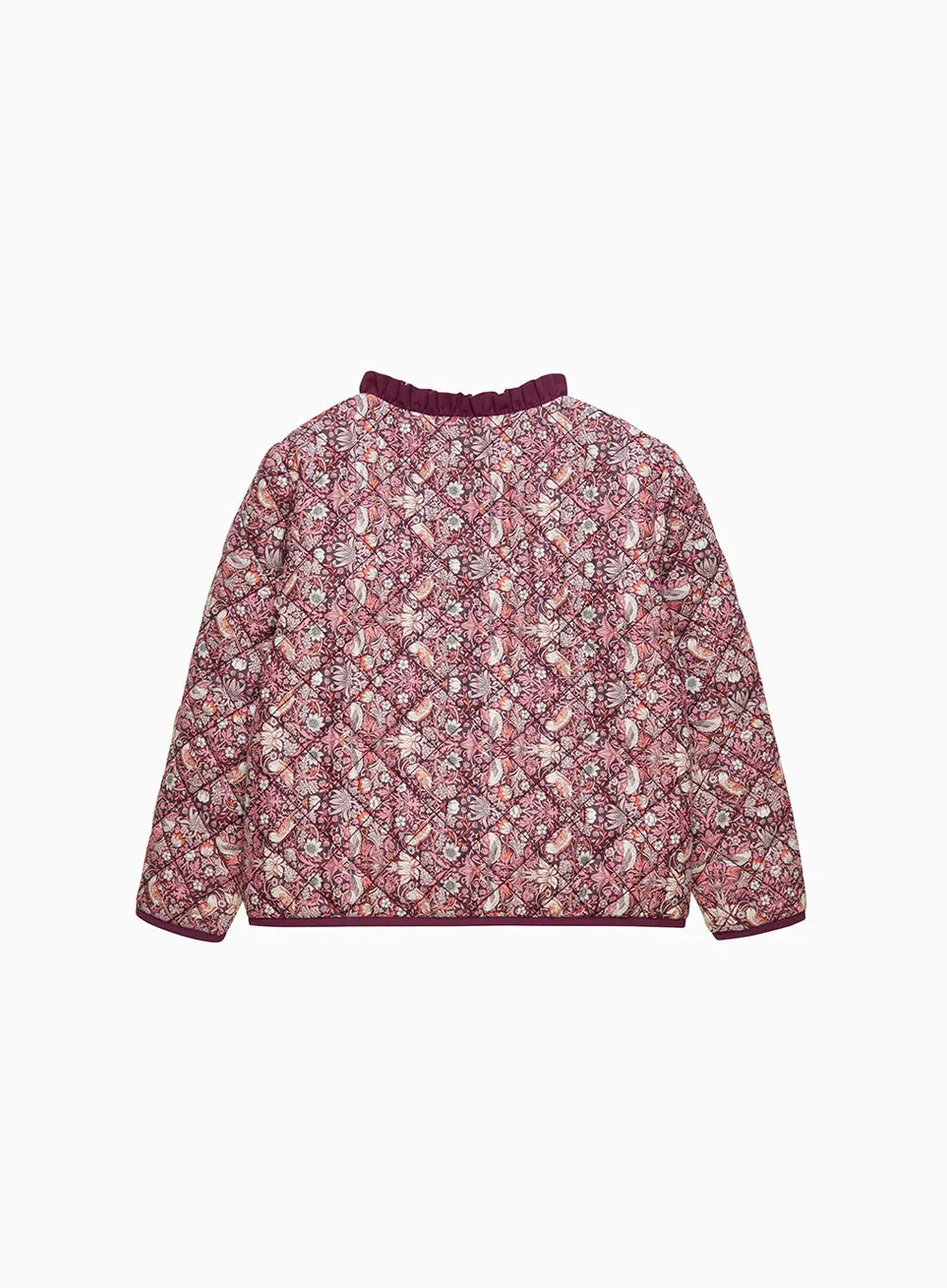 Quilted Strawberry Thief Jacket