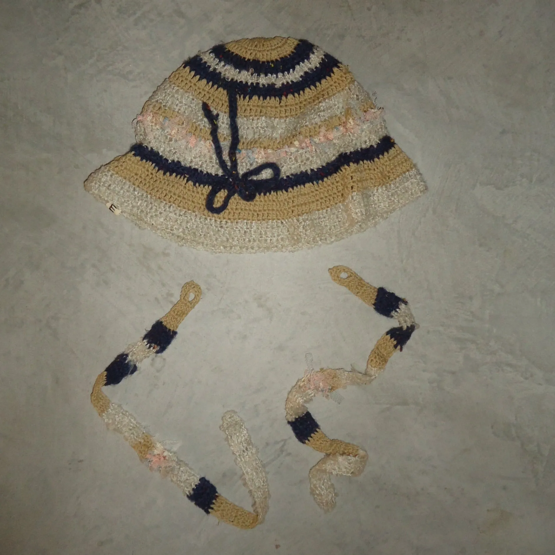 ragmou handmade cloche knit hat