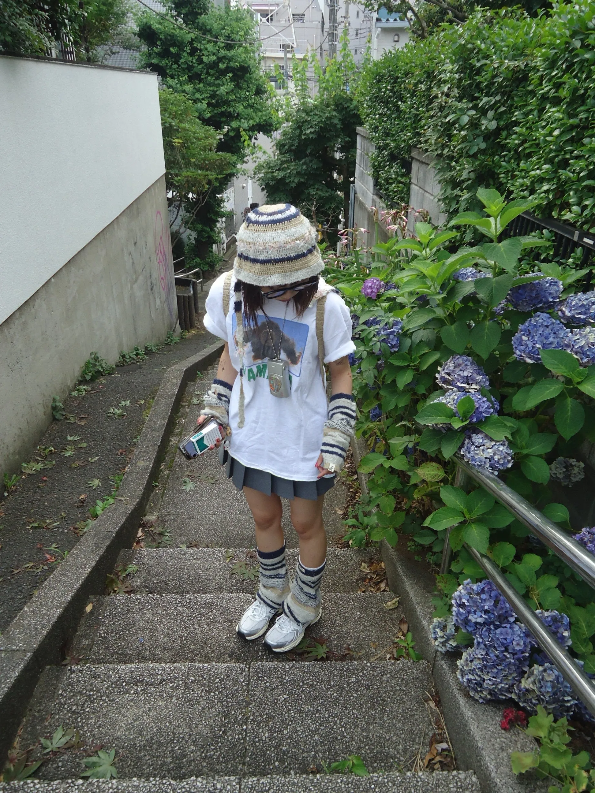 ragmou handmade cloche knit hat