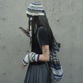 ragmou handmade cloche knit hat