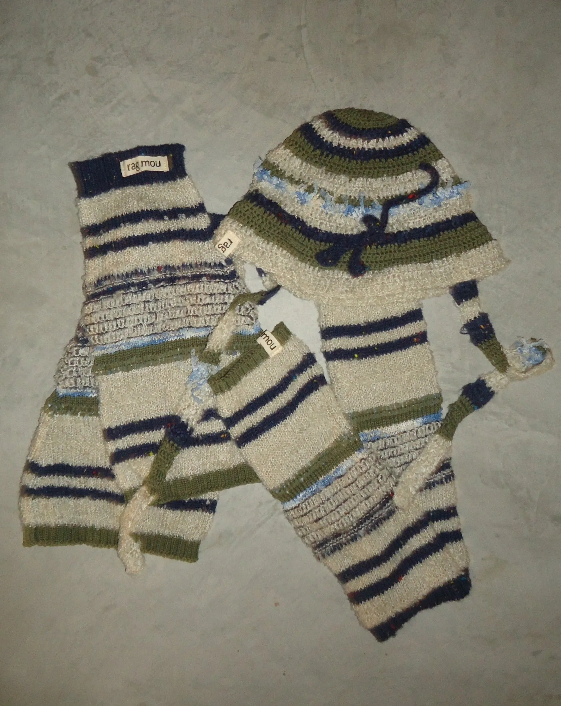 ragmou handmade cloche knit hat