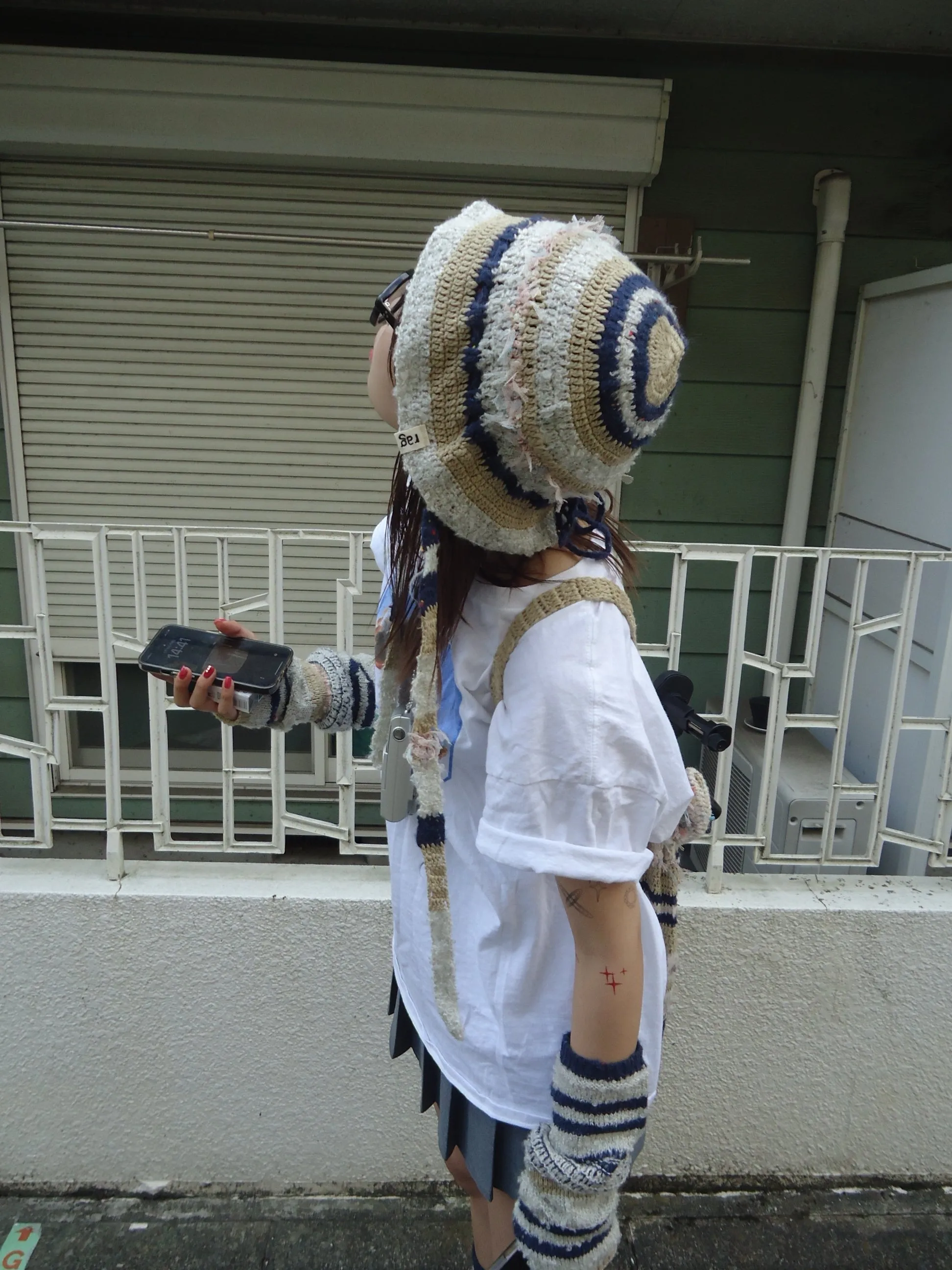 ragmou handmade cloche knit hat