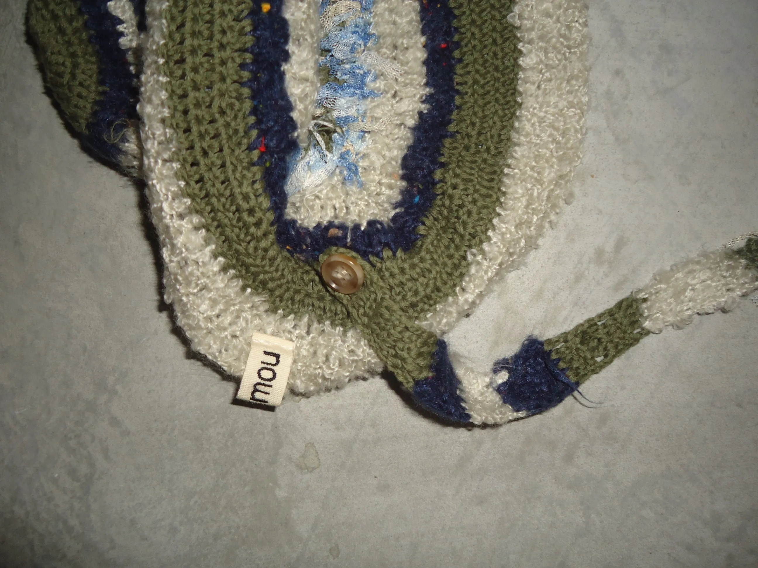 ragmou handmade cloche knit hat