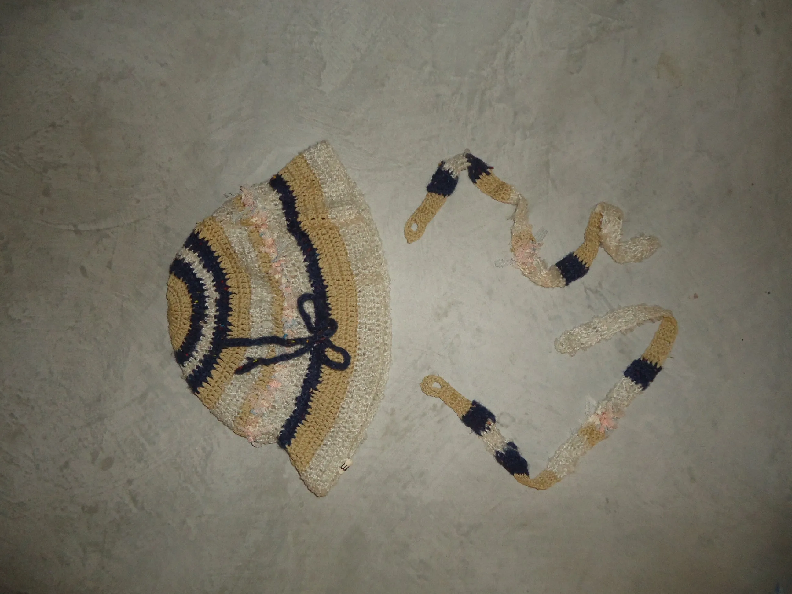 ragmou handmade cloche knit hat