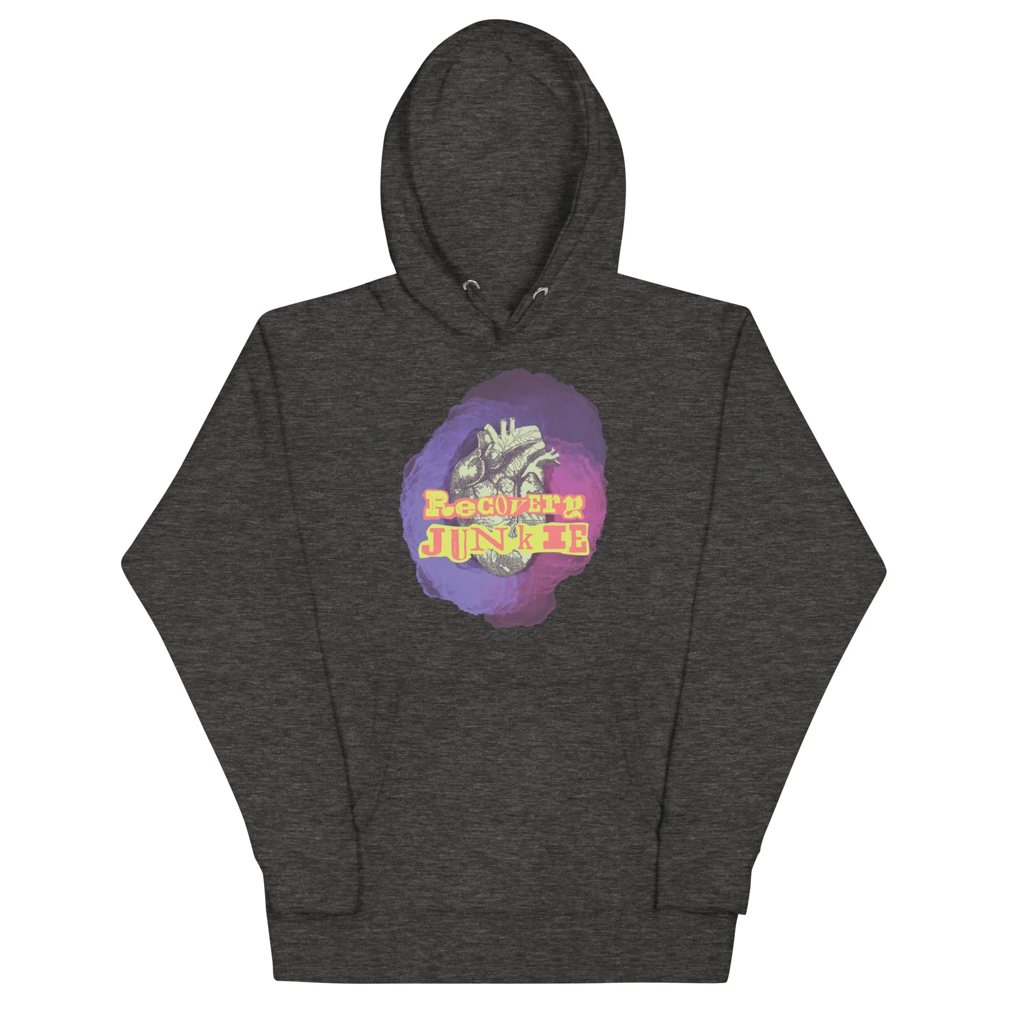 Recovery Junkie Bleeding Heart - Unisex Hoodie