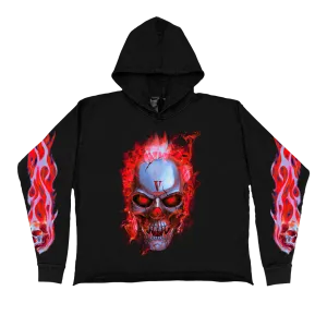 Red Skully Hoodie