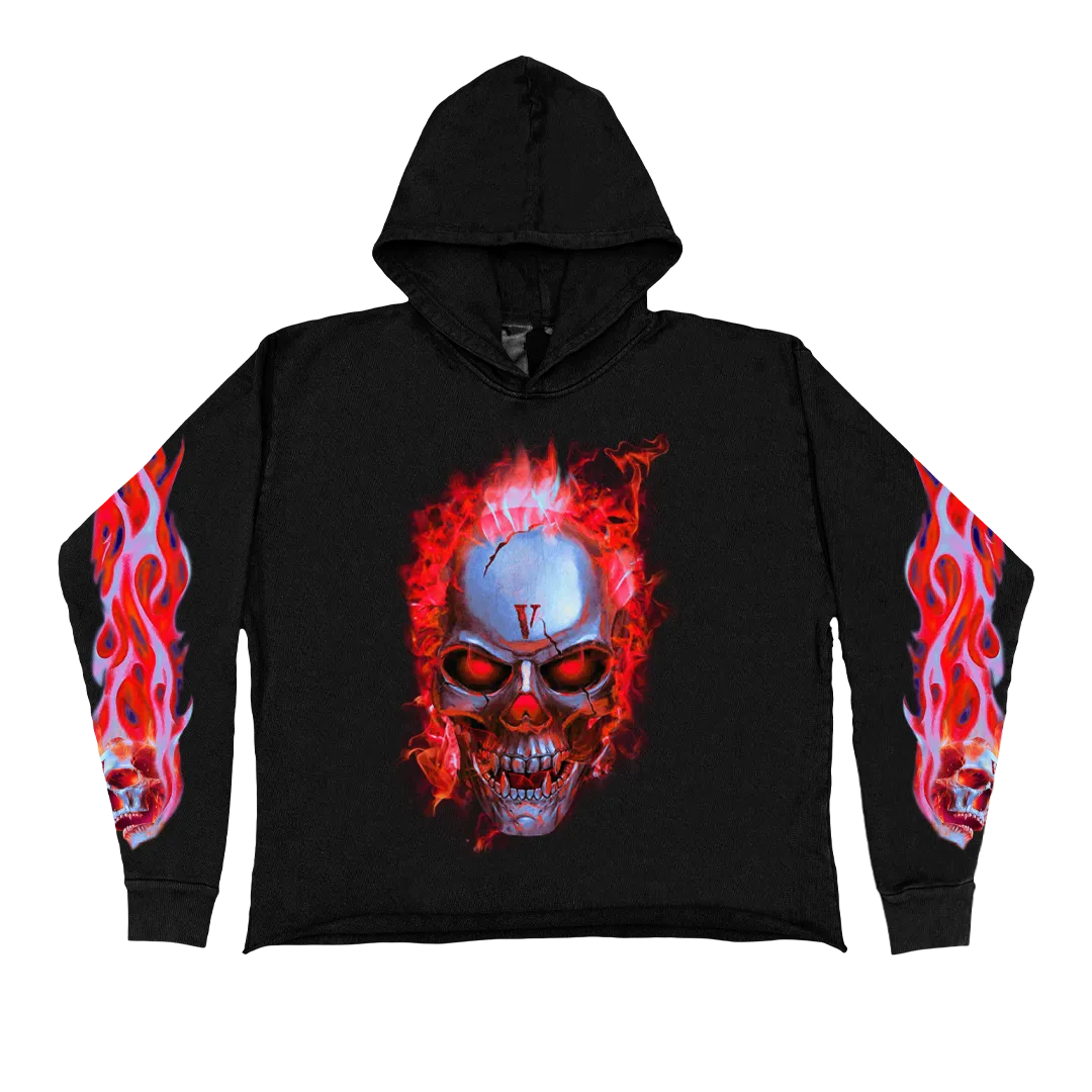 Red Skully Hoodie