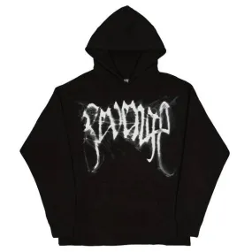 REVENGE "SMOKE" HOODIE BLACK