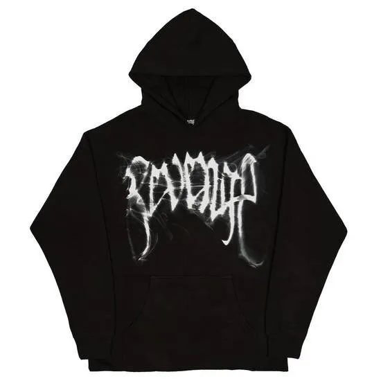 REVENGE "SMOKE" HOODIE BLACK