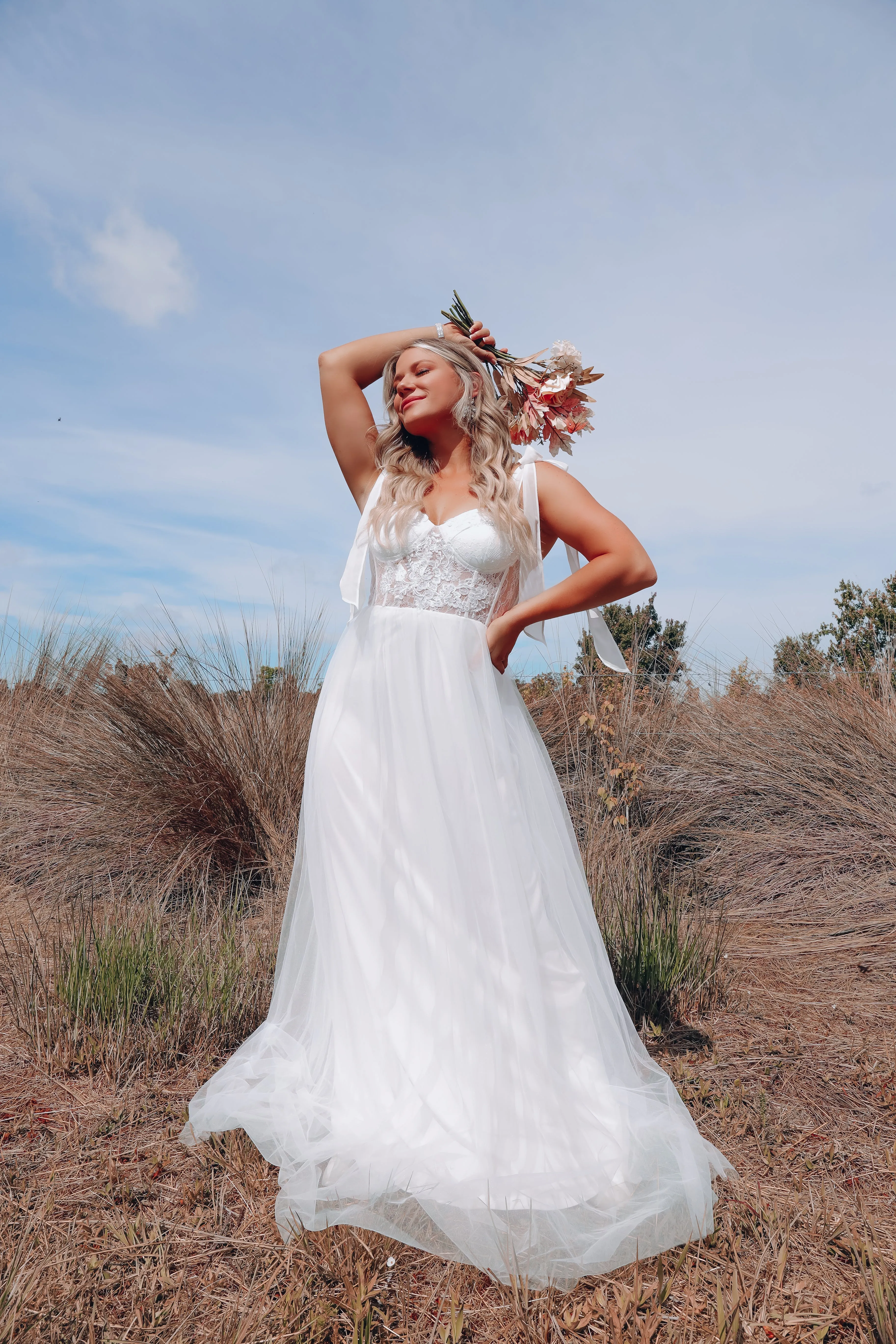 Romantic Sentiments Tulle Maxi Dress