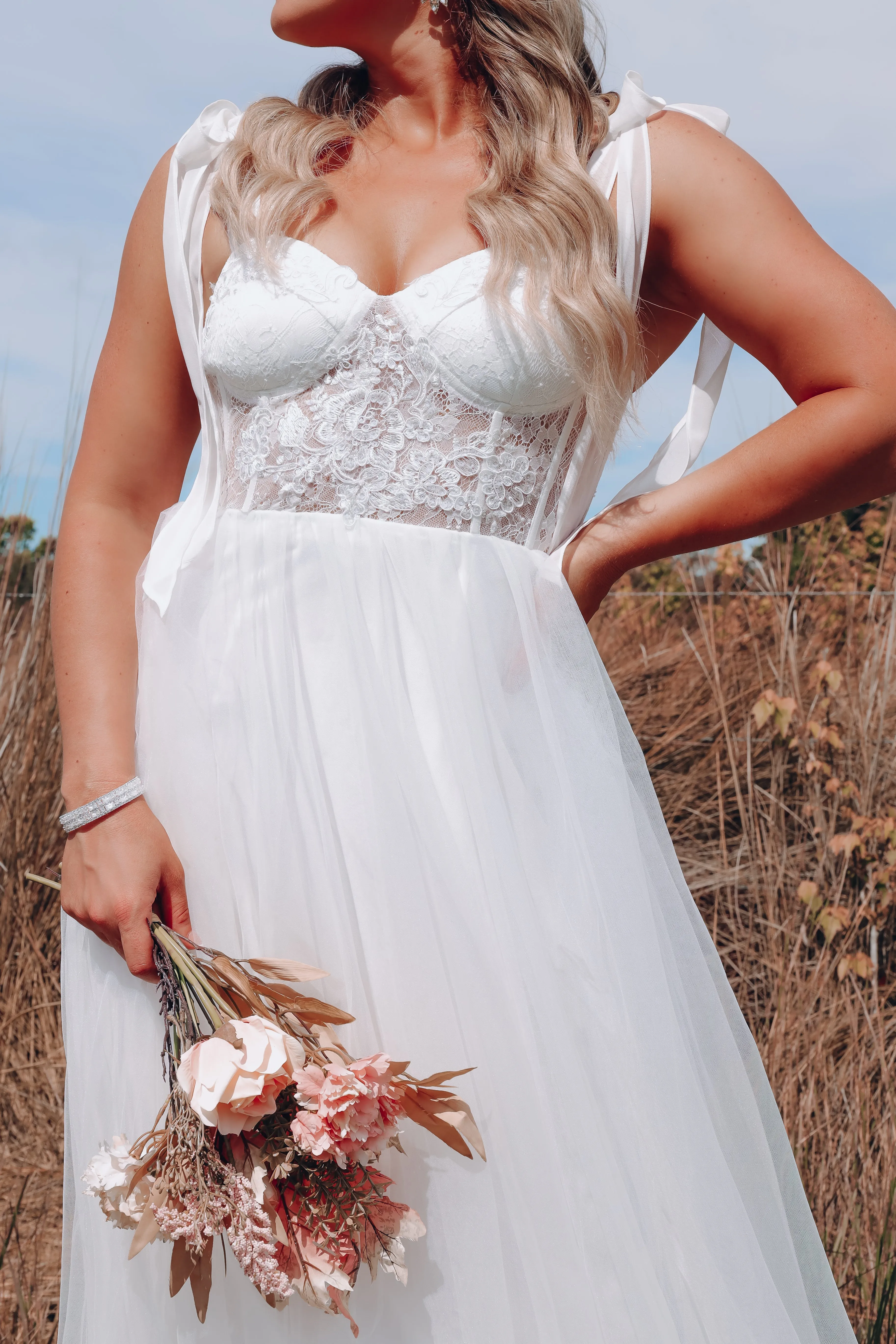 Romantic Sentiments Tulle Maxi Dress