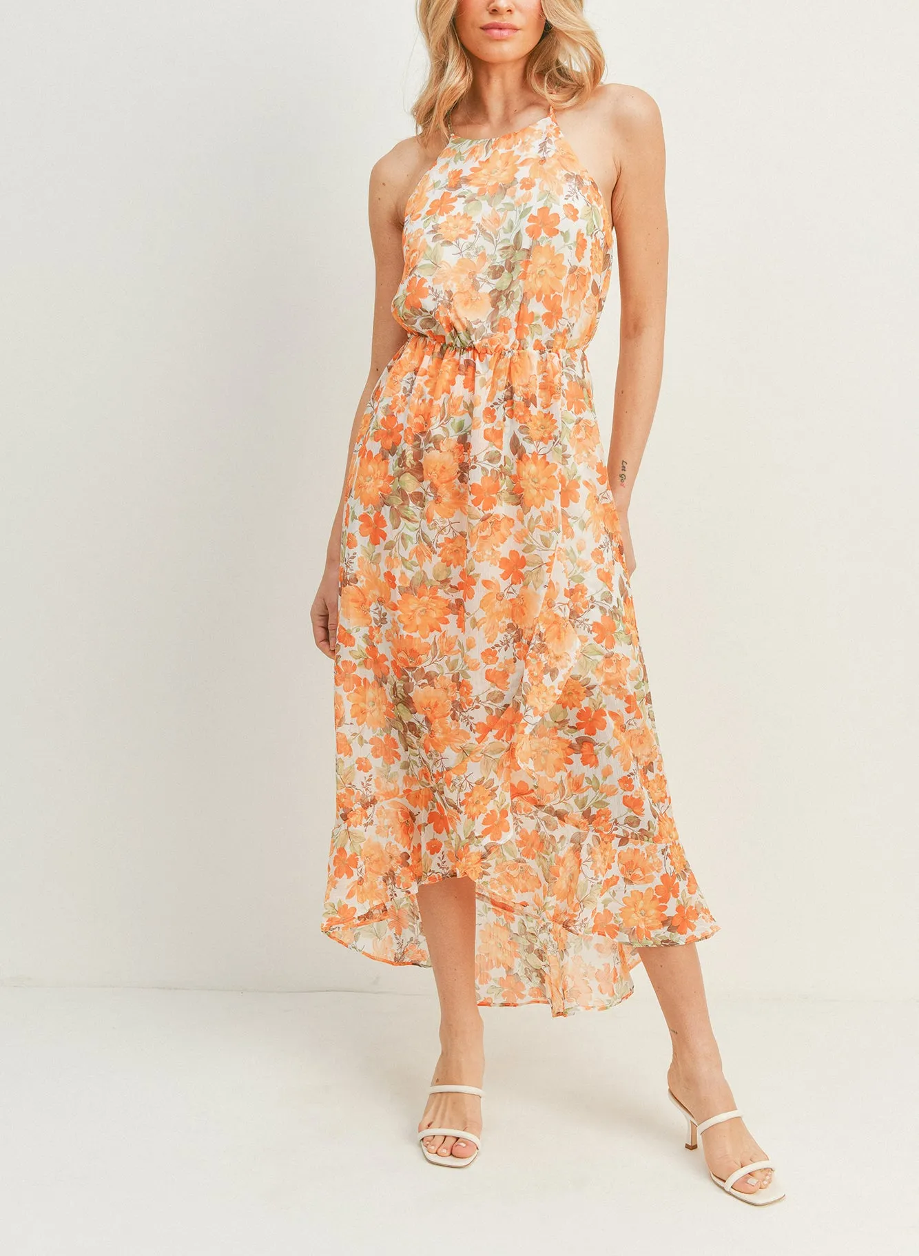 Ruffle Maxi Dress