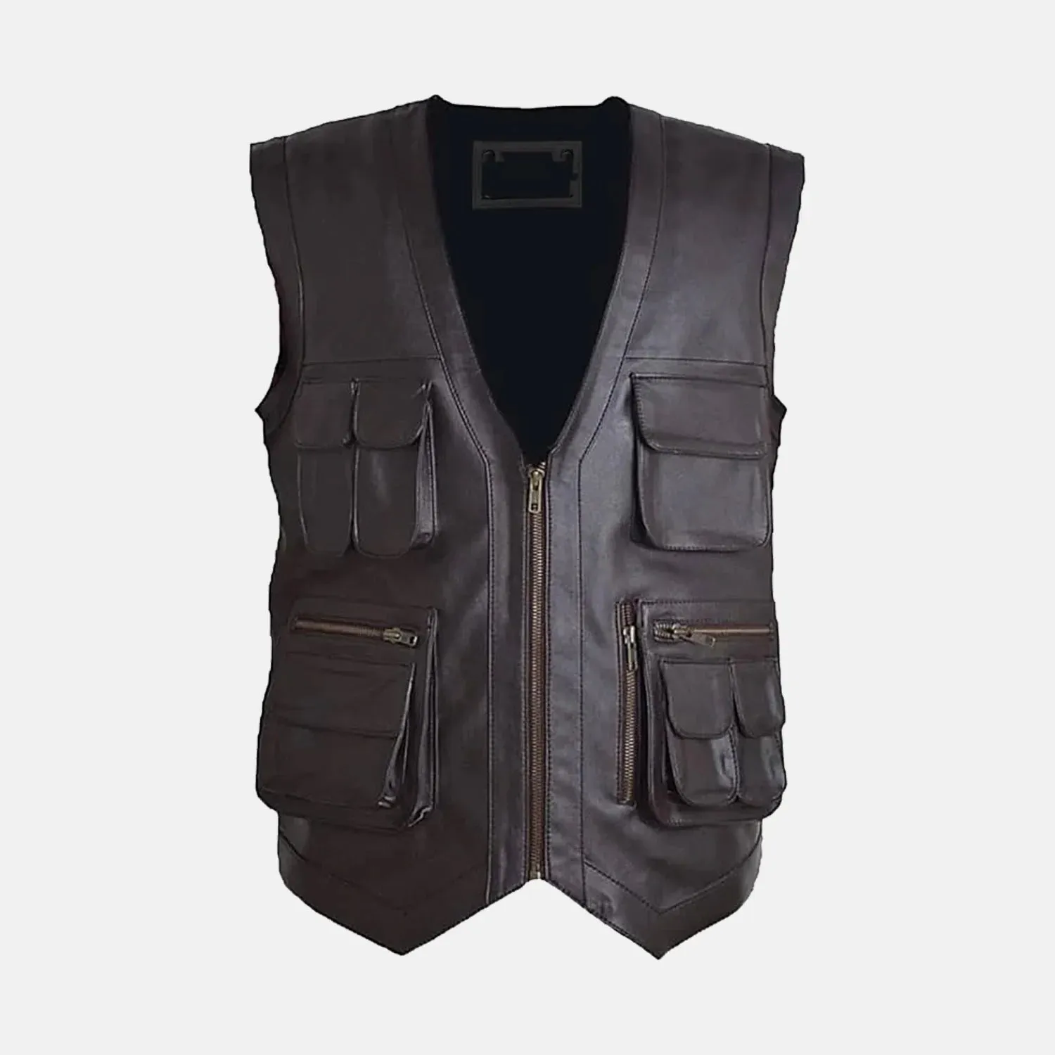 Rustic Rebel Leather Motorcycle Vest