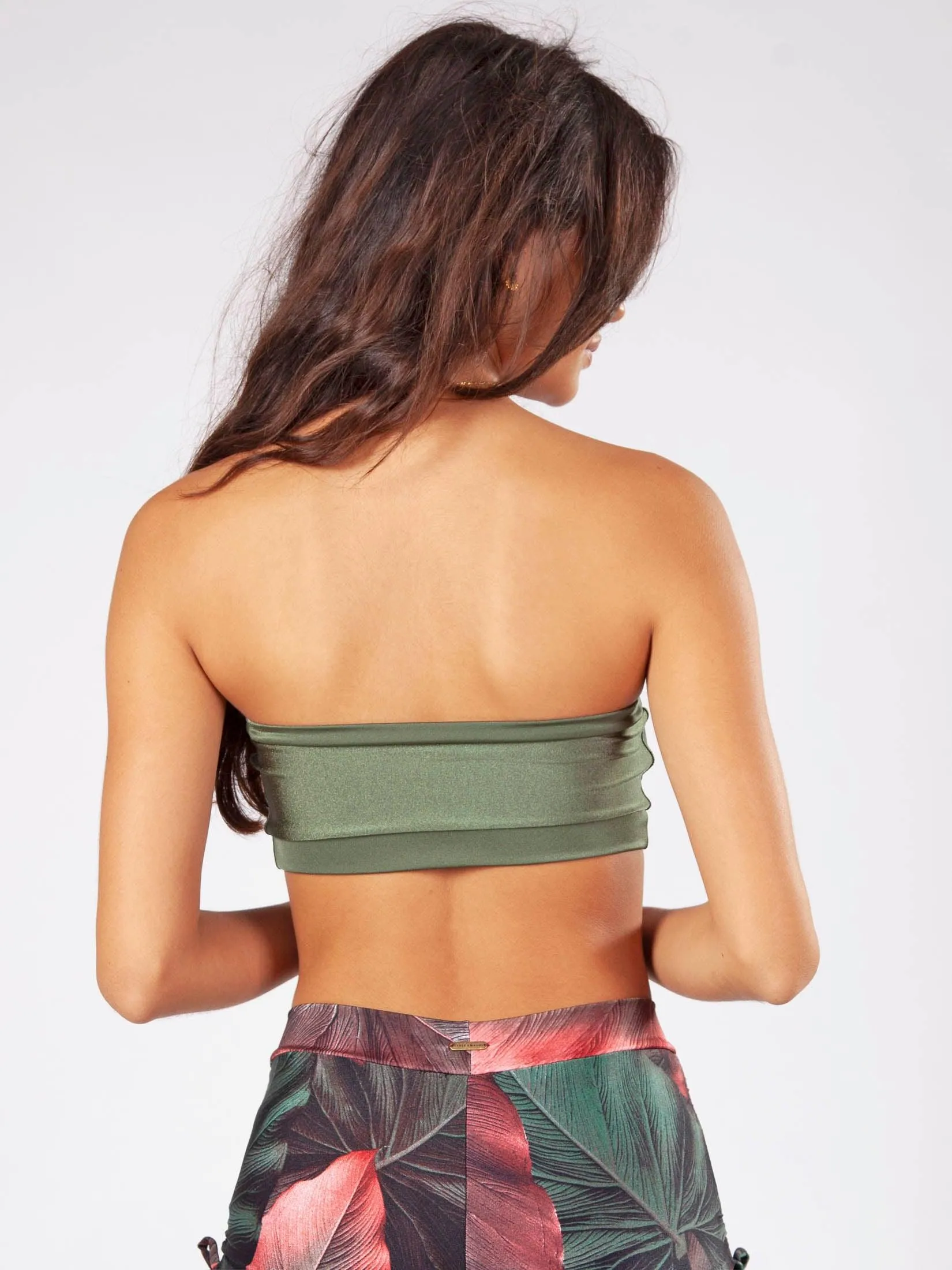 Sage Bandeau Top