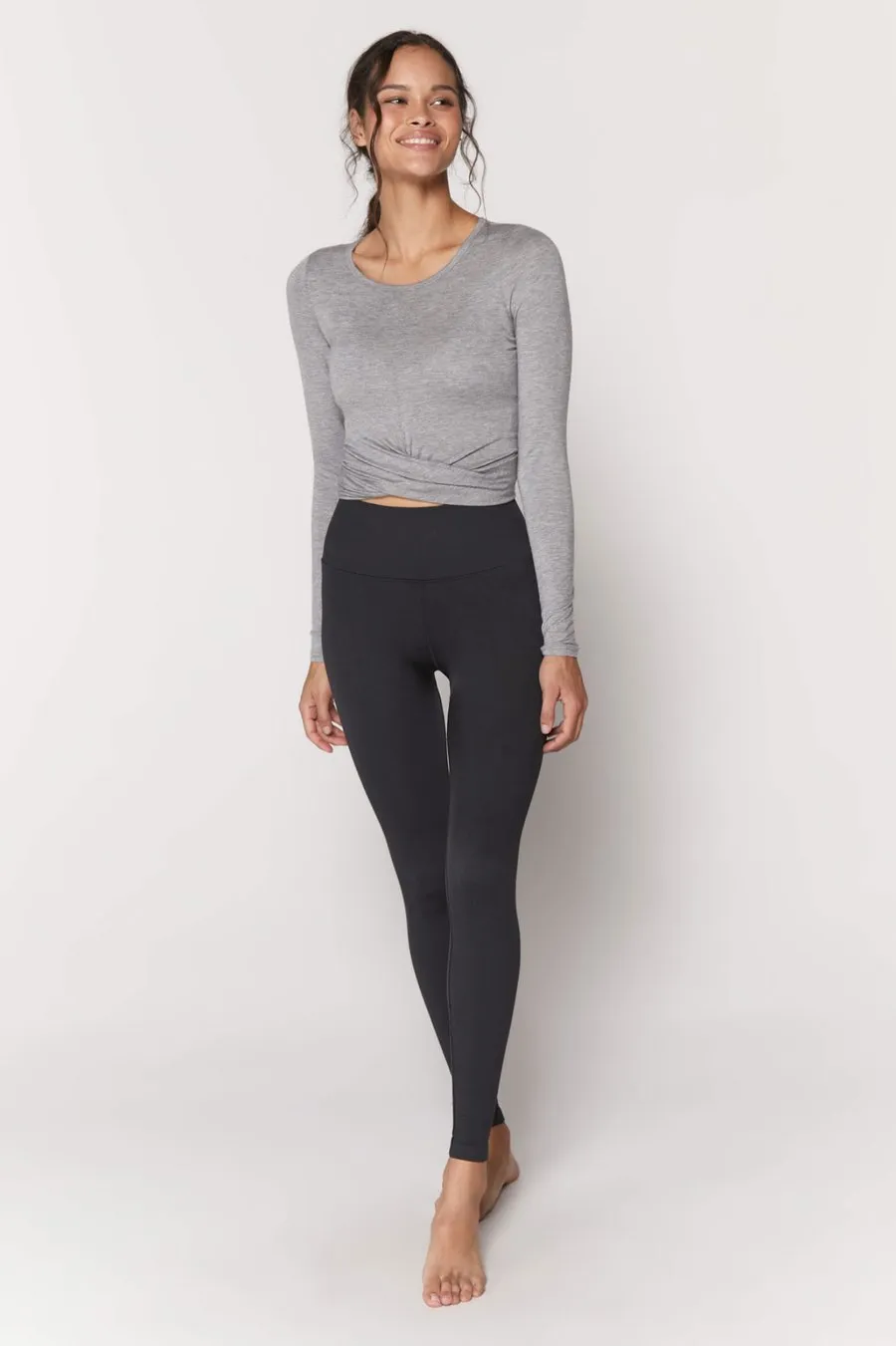 SALE SPIRITUAL GANGSTER LOVE SCULPT LEGGING BLACK