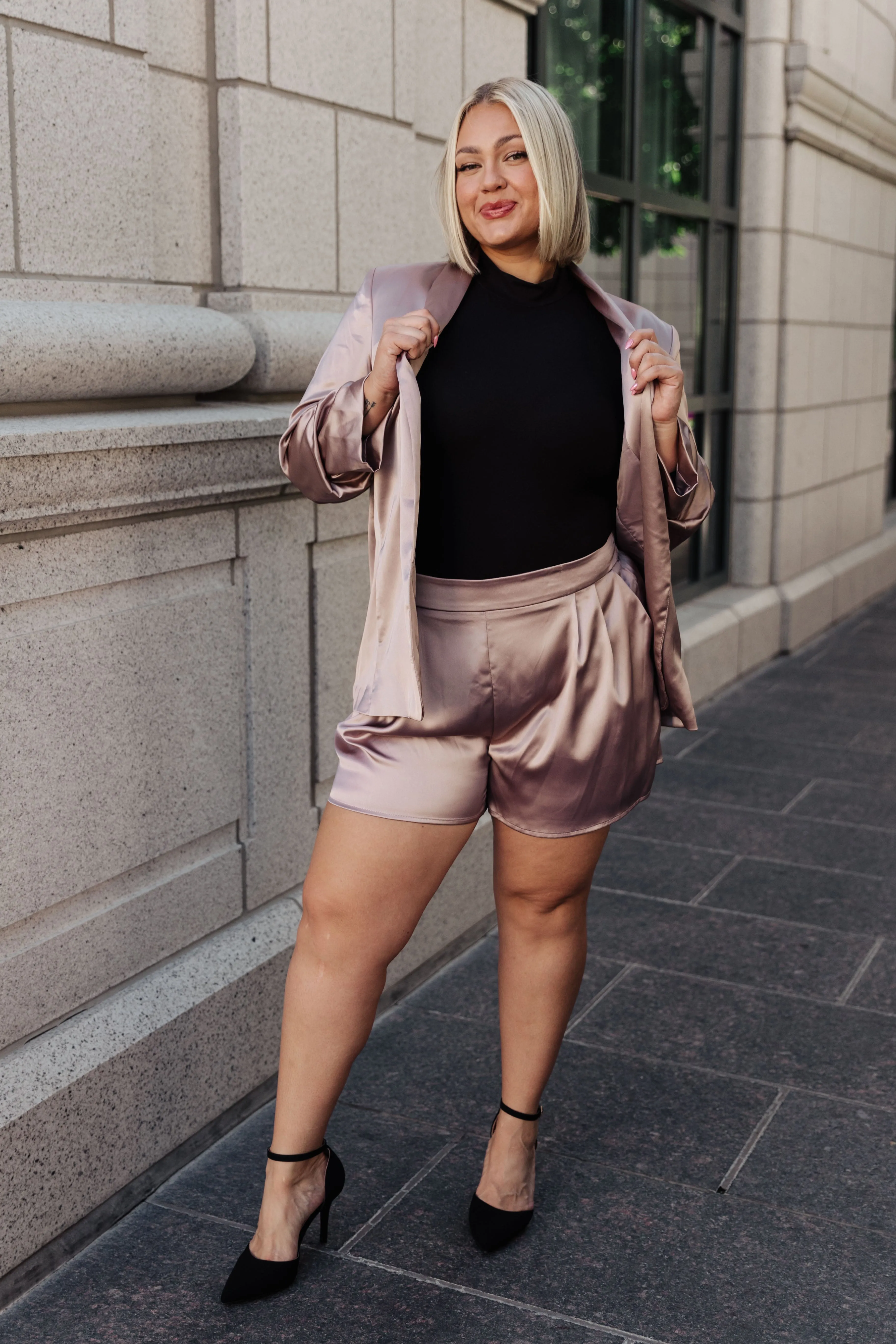 Simple Situation Mock Neck Bodysuit - Rae Mode