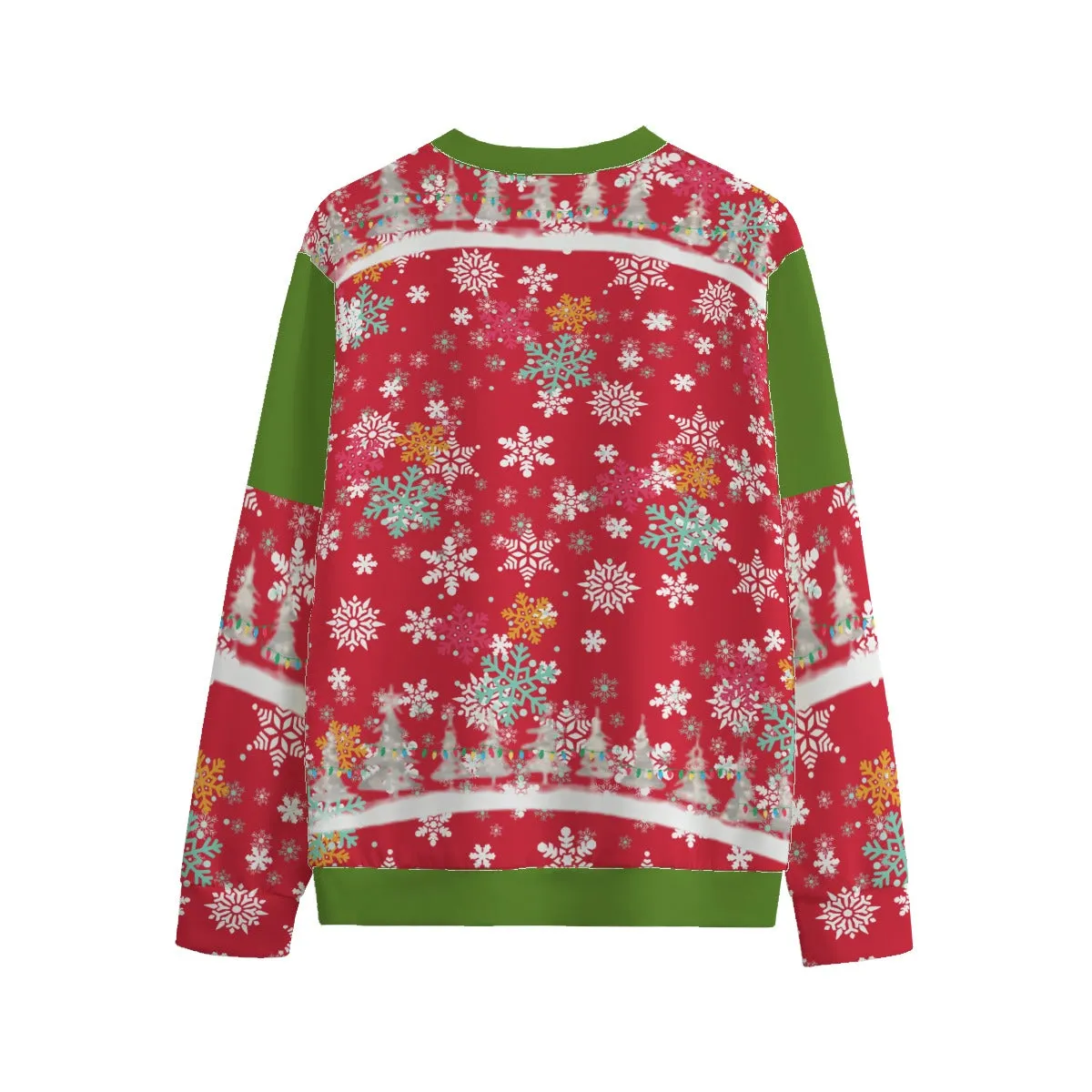 Snow Man's Delight Unisex O-neck Christmas Sweatshirt | 100% Cotton