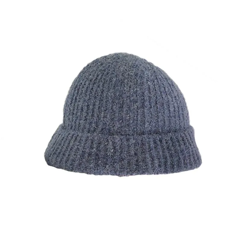 Soft Mohair Knit Bucket Hat