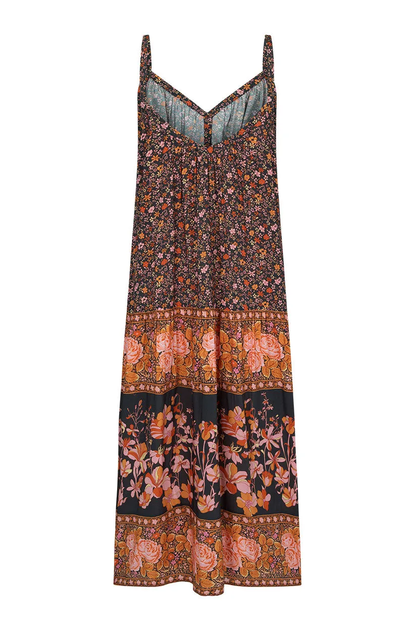 SPELL • SWEET NOTHINGS Love Jetty Strappy Maxi Dress