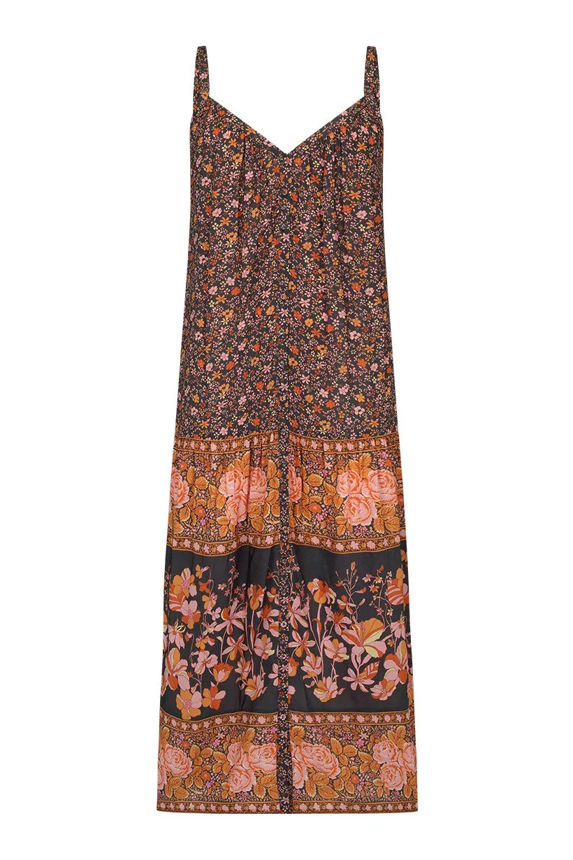 SPELL • SWEET NOTHINGS Love Jetty Strappy Maxi Dress