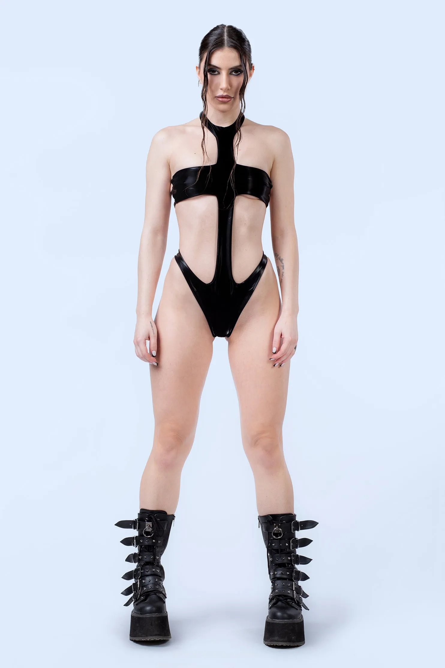 Starved For Glamour Bandage Bodysuit