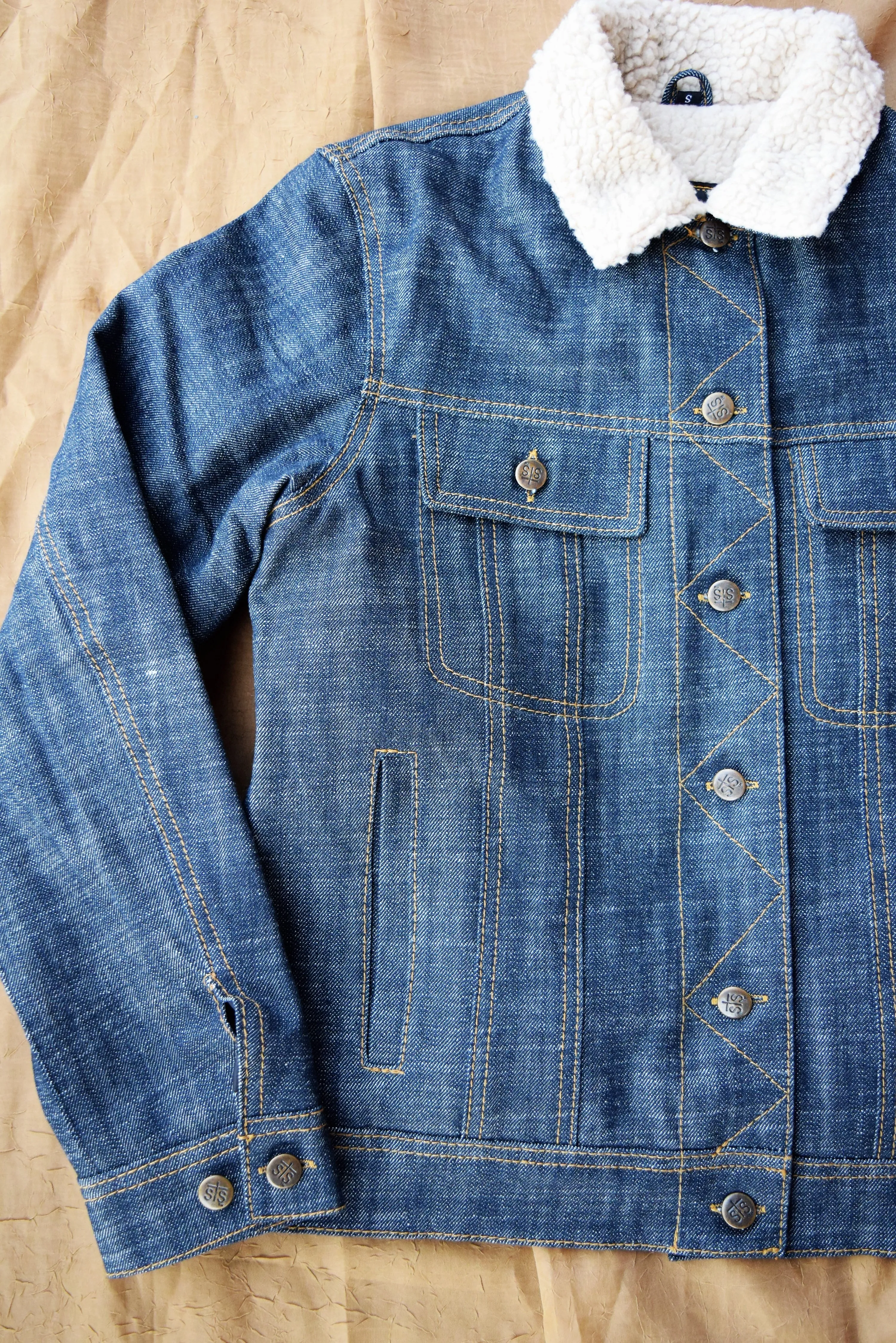 STS Women's Riggins Denim Sherpa Lined Jean Jacket