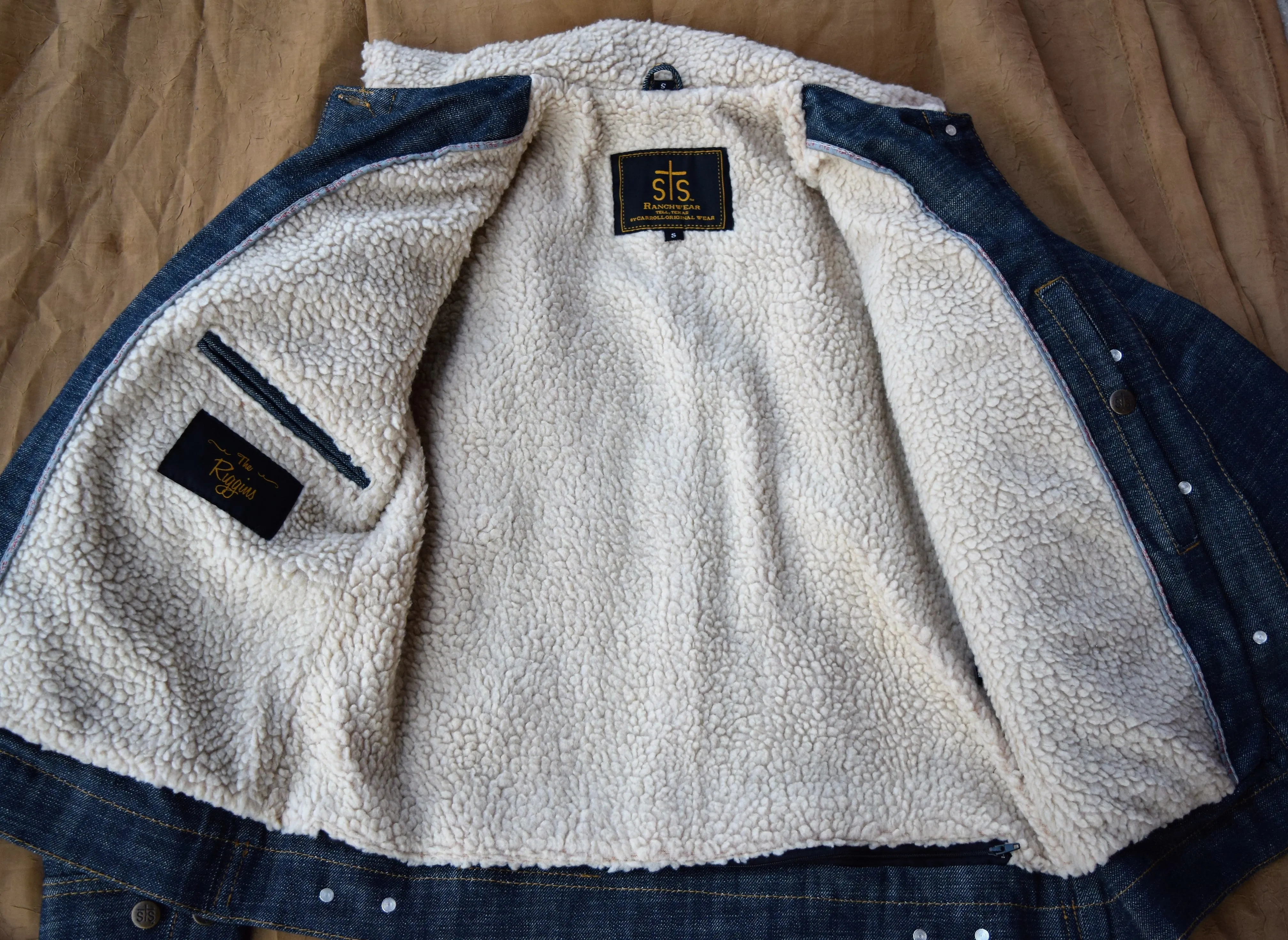 STS Women's Riggins Denim Sherpa Lined Jean Jacket