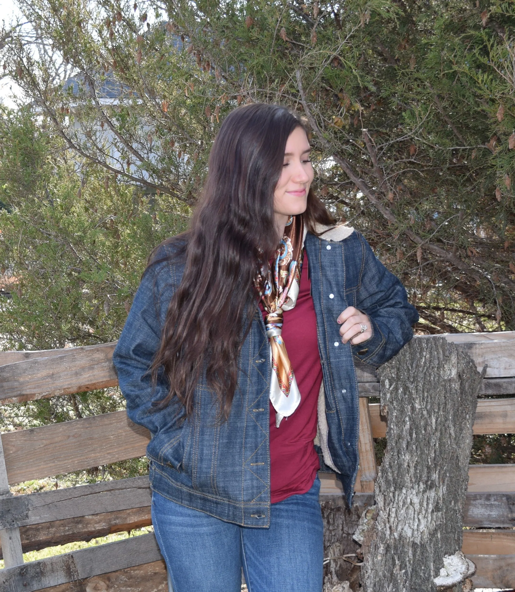 STS Women's Riggins Denim Sherpa Lined Jean Jacket