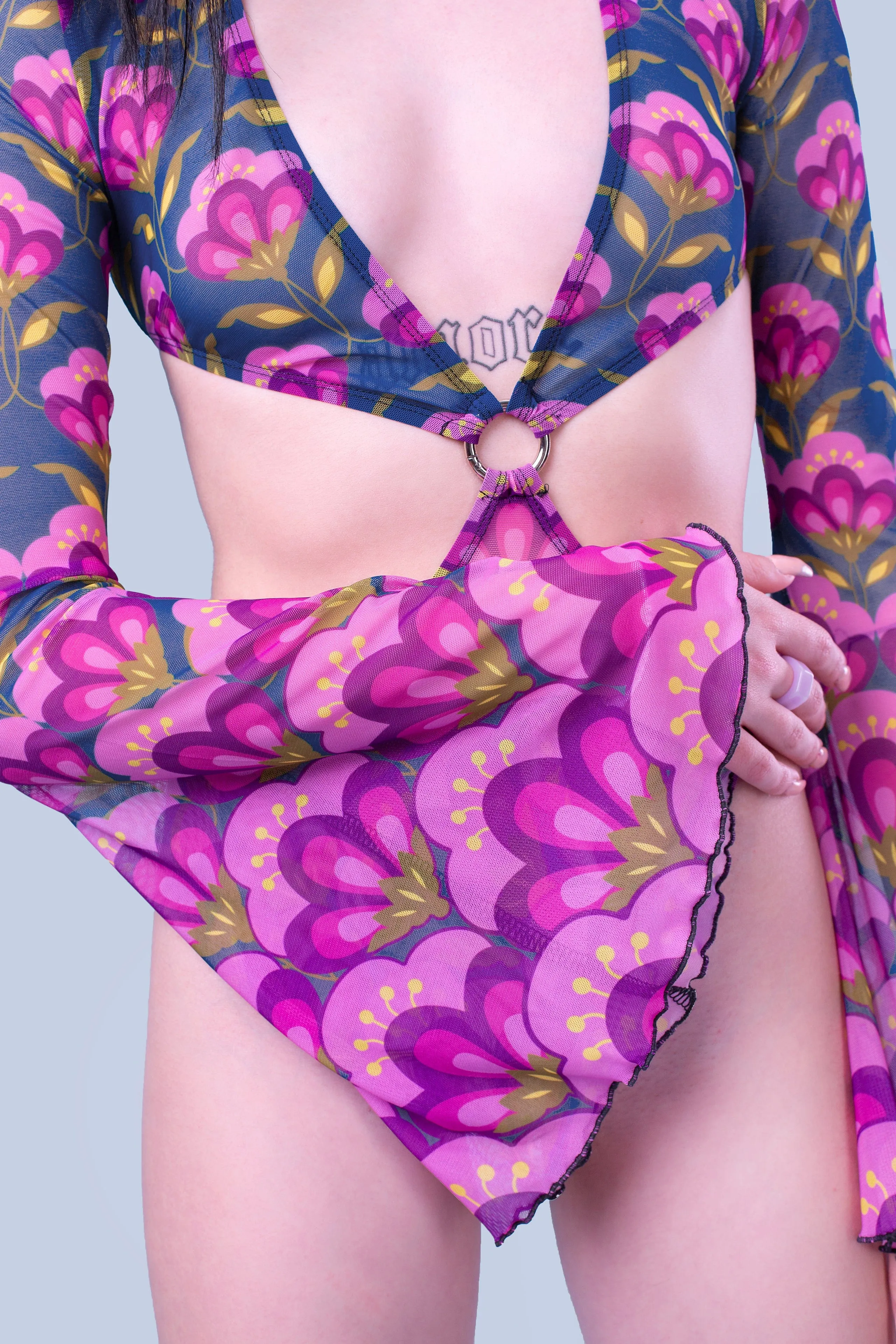 Summer Bummer Nights Mesh Ring Bodysuit