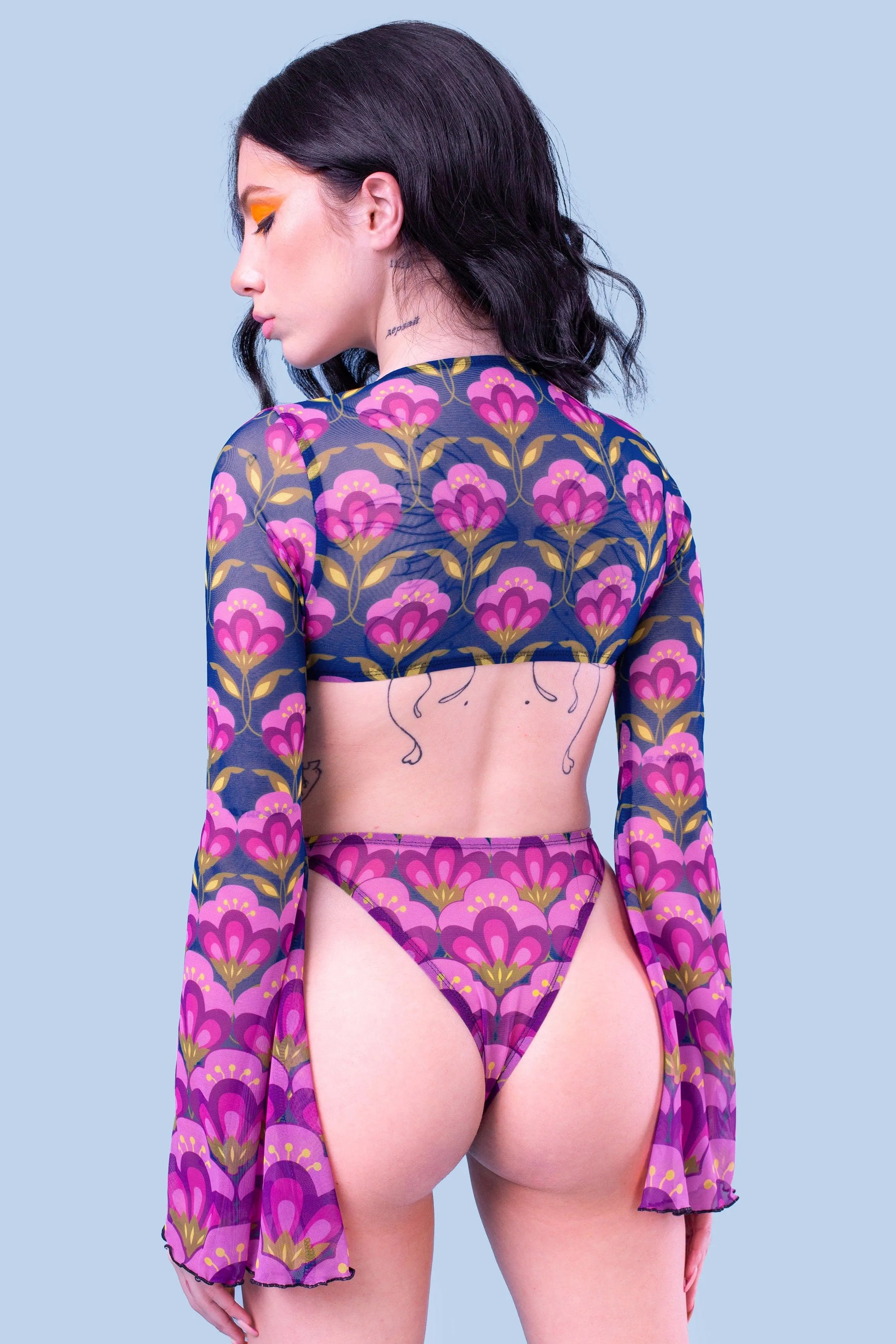 Summer Bummer Nights Mesh Ring Bodysuit