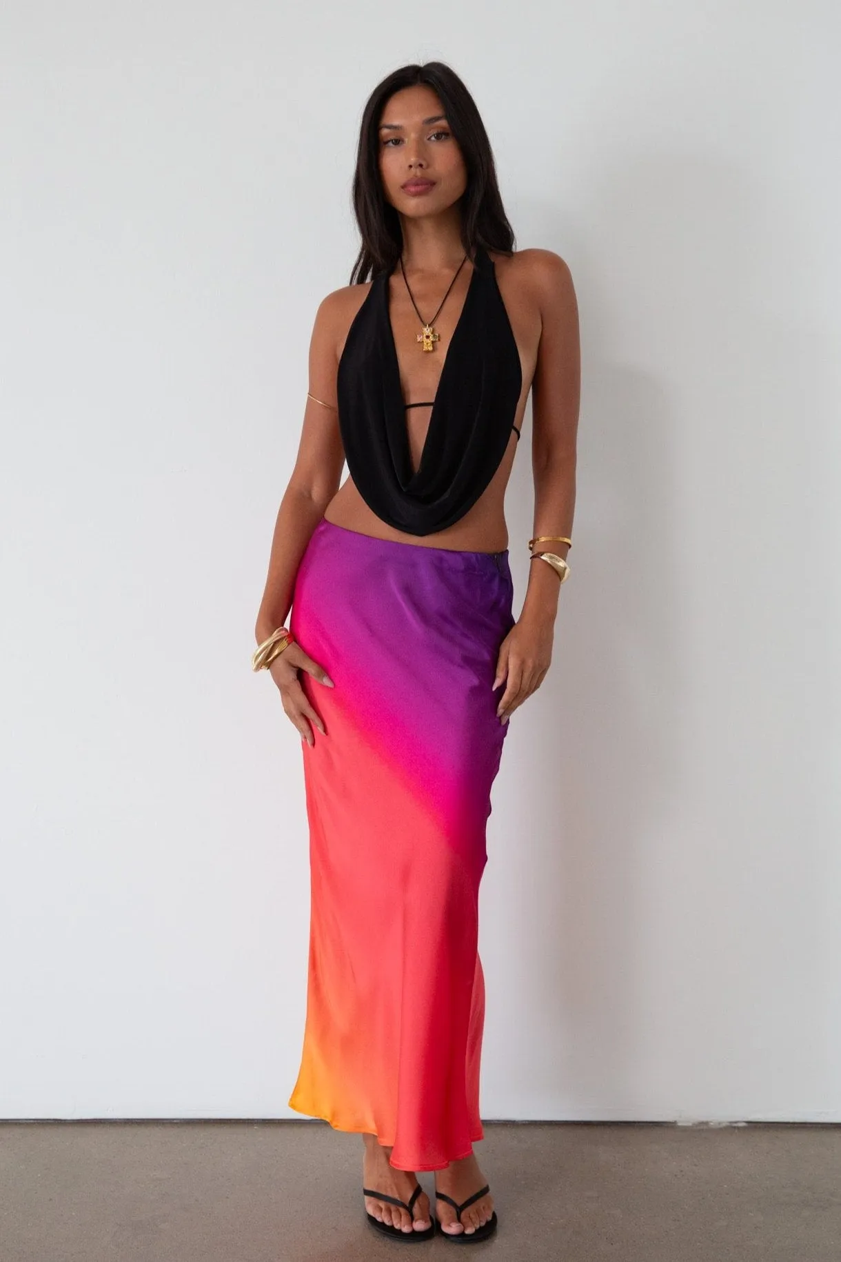 Sunset Walk Maxi Skirt