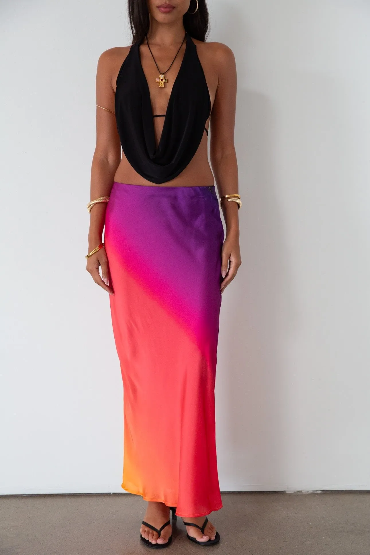 Sunset Walk Maxi Skirt