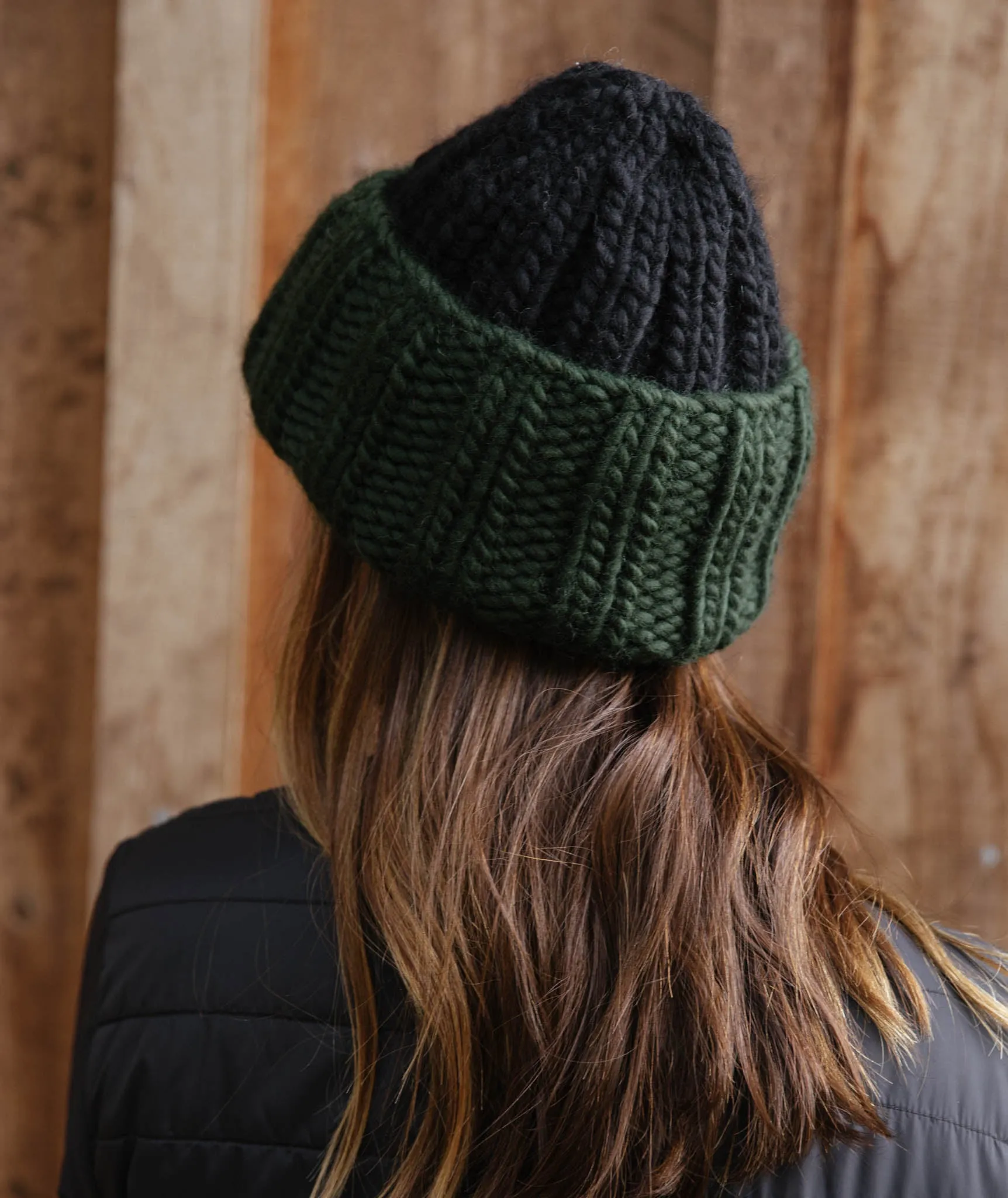 Super Bulky Ribbed Hat Using Wool and the Gang Crazy Sexy Wool