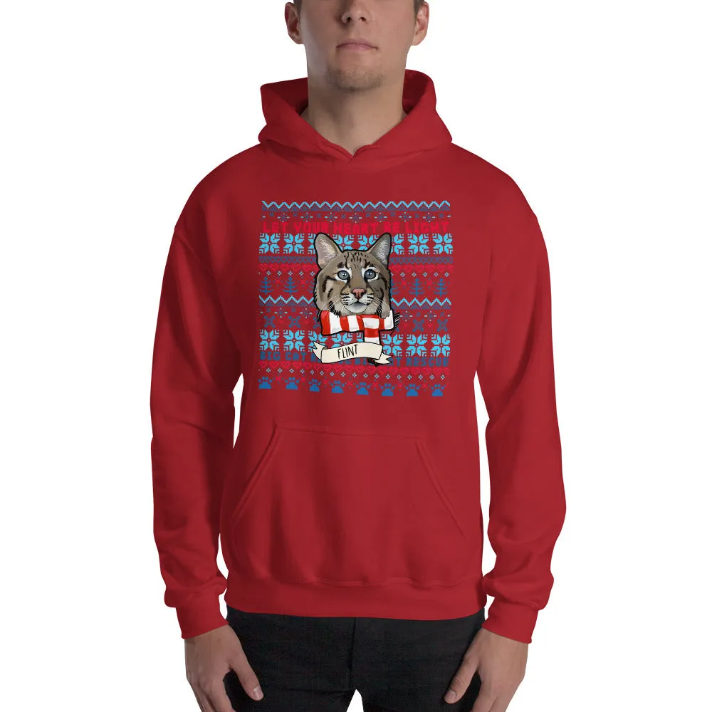 Sweatshirt - Not so Ugly Flint Bobcat Christmas Hoodie (Up to 5x)