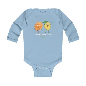 Sweet   Sour Longsleeve Onesie