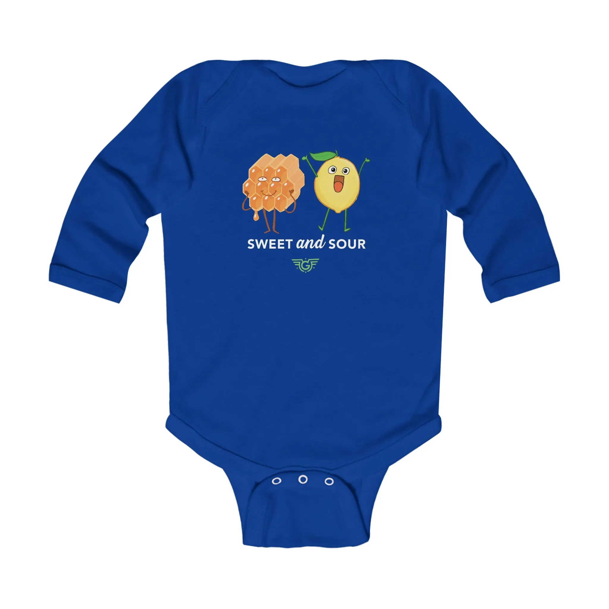 Sweet   Sour Longsleeve Onesie