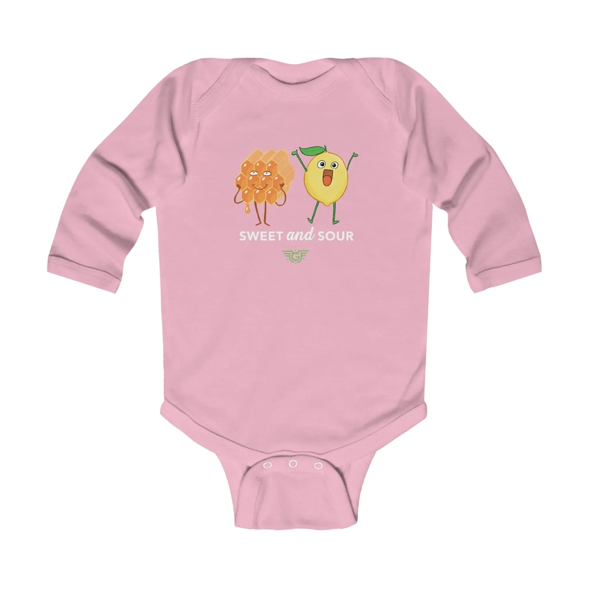 Sweet   Sour Longsleeve Onesie