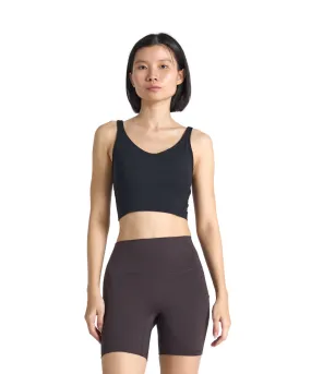 SwiftForm V-Neck Cropped Tank (with built in pads)