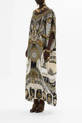 Temples Of Dendara Round Neck Kaftan