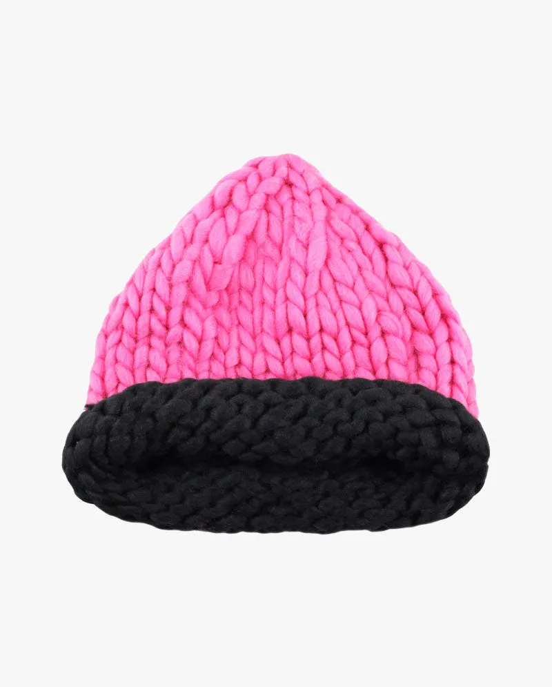The Hat Depot - Chunky Knit Mango Beanie