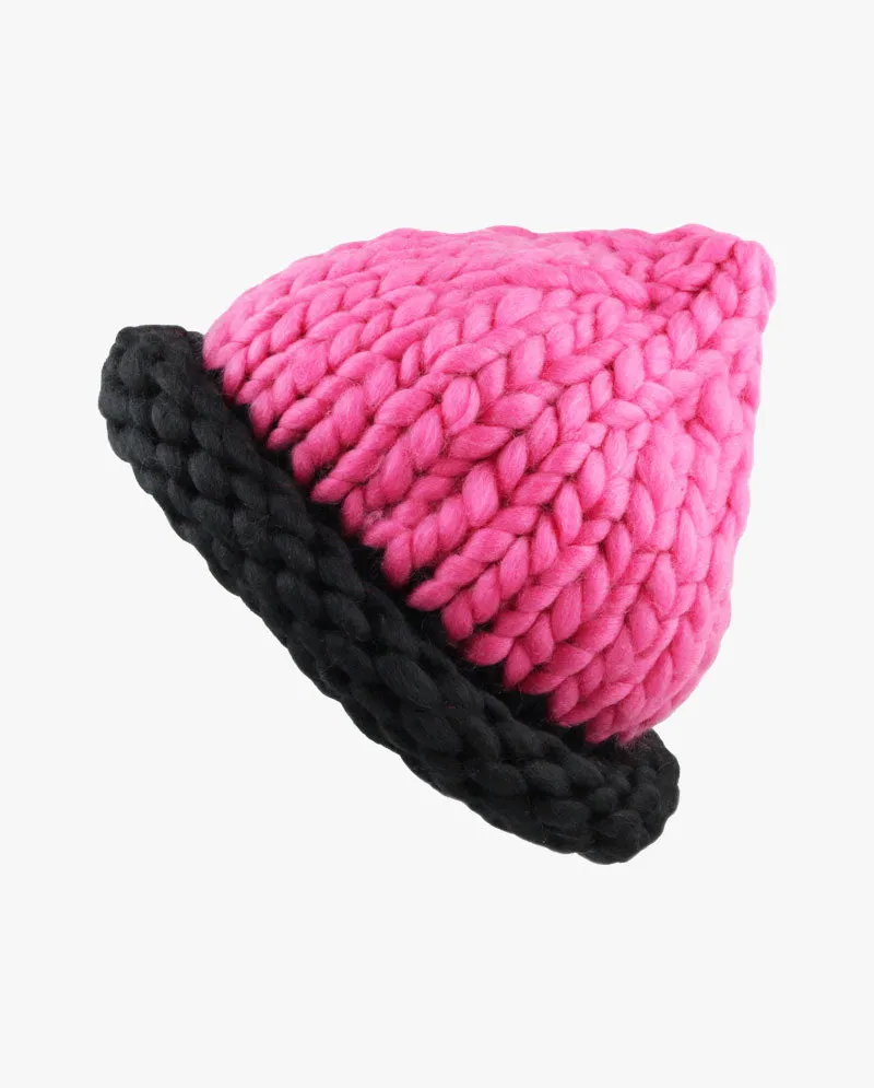The Hat Depot - Chunky Knit Mango Beanie