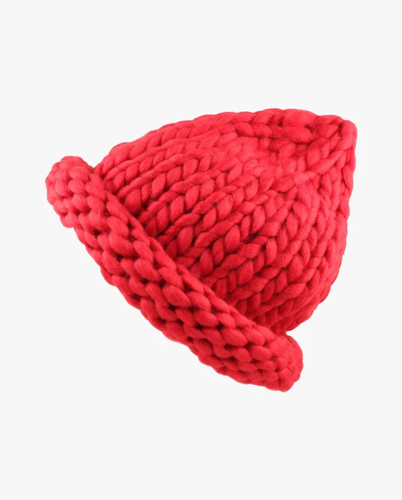 The Hat Depot - Chunky Knit Mango Beanie