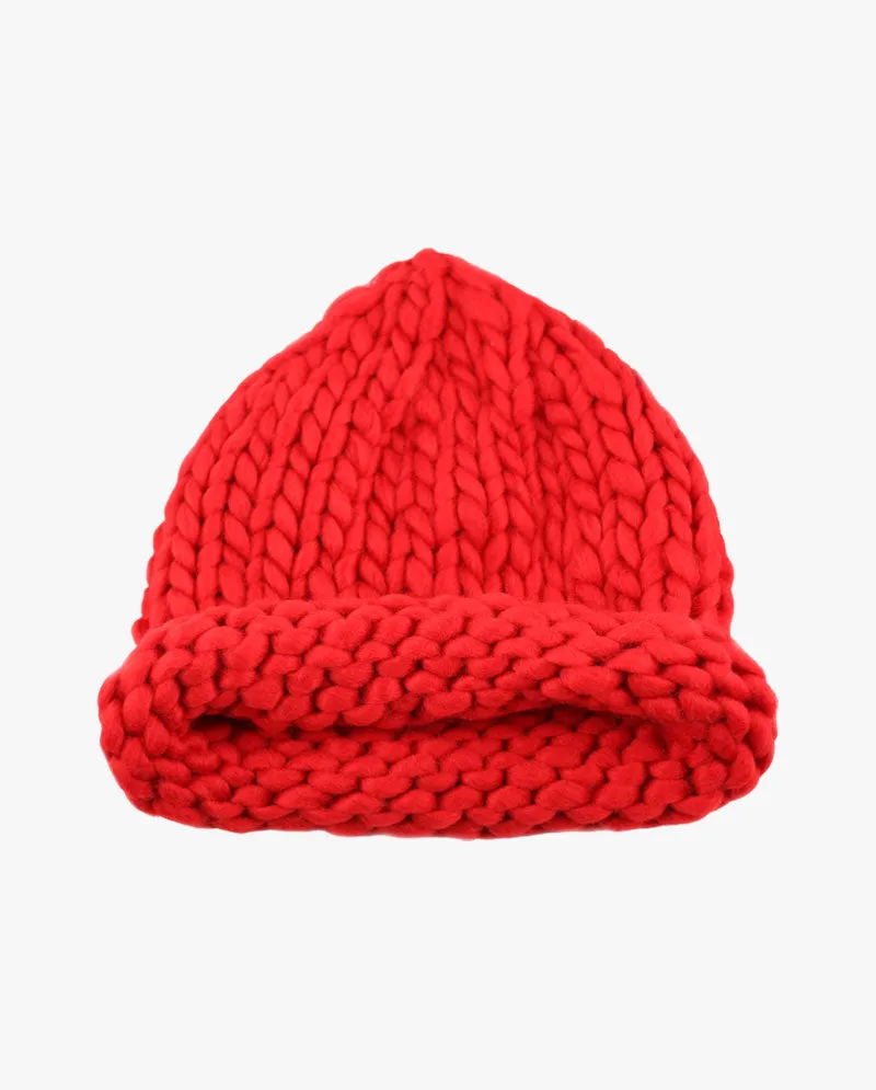 The Hat Depot - Chunky Knit Mango Beanie