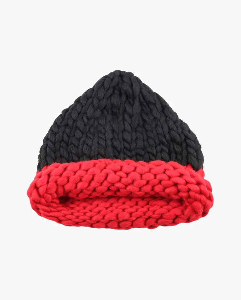 The Hat Depot - Chunky Knit Mango Beanie