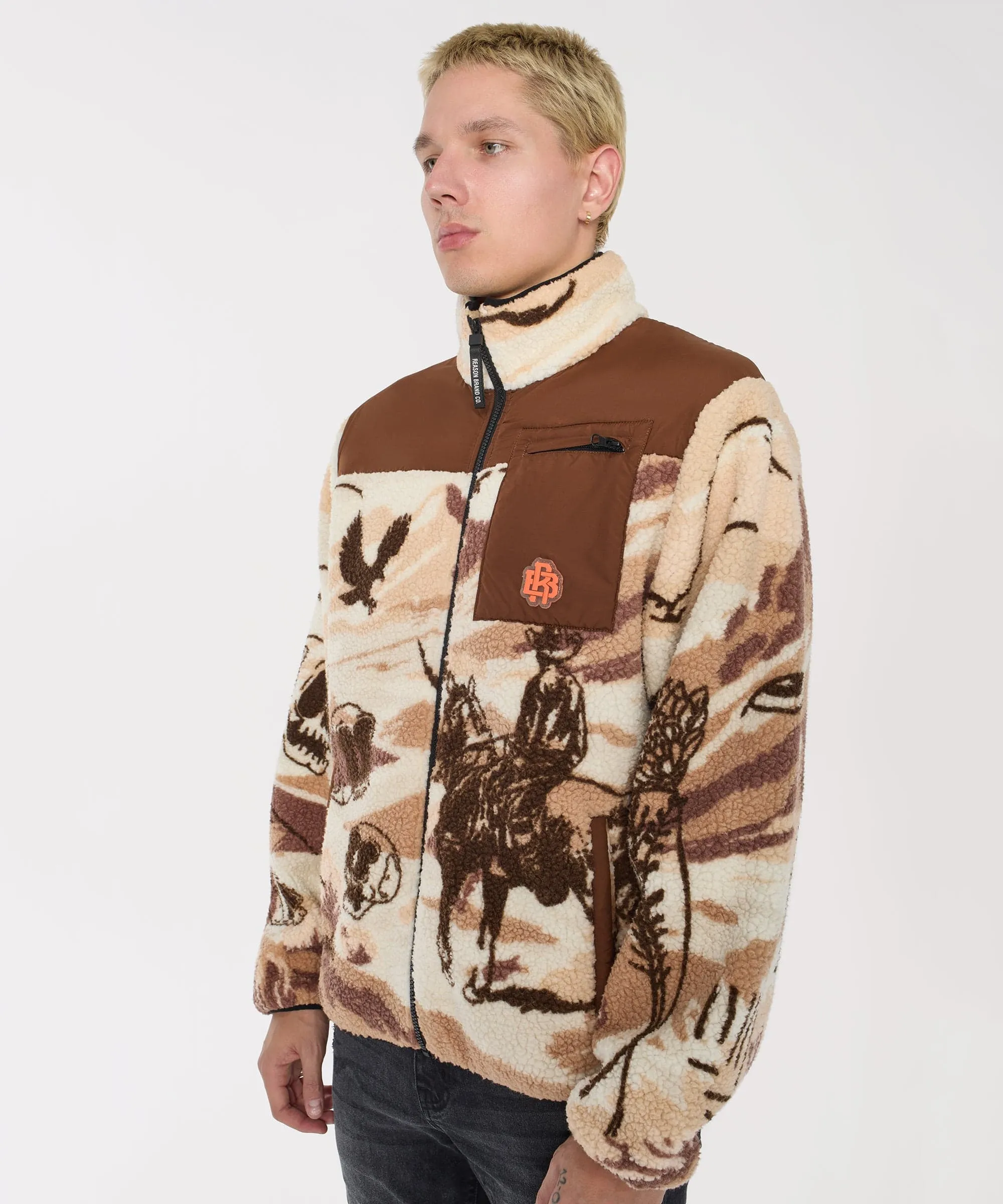 The Loudest Sherpa Fleece Jacket