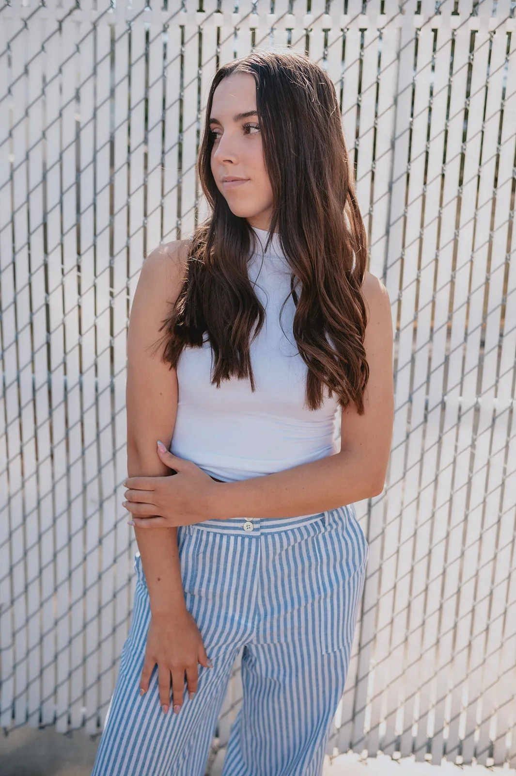 The Ondria Top by Steve Madden - White