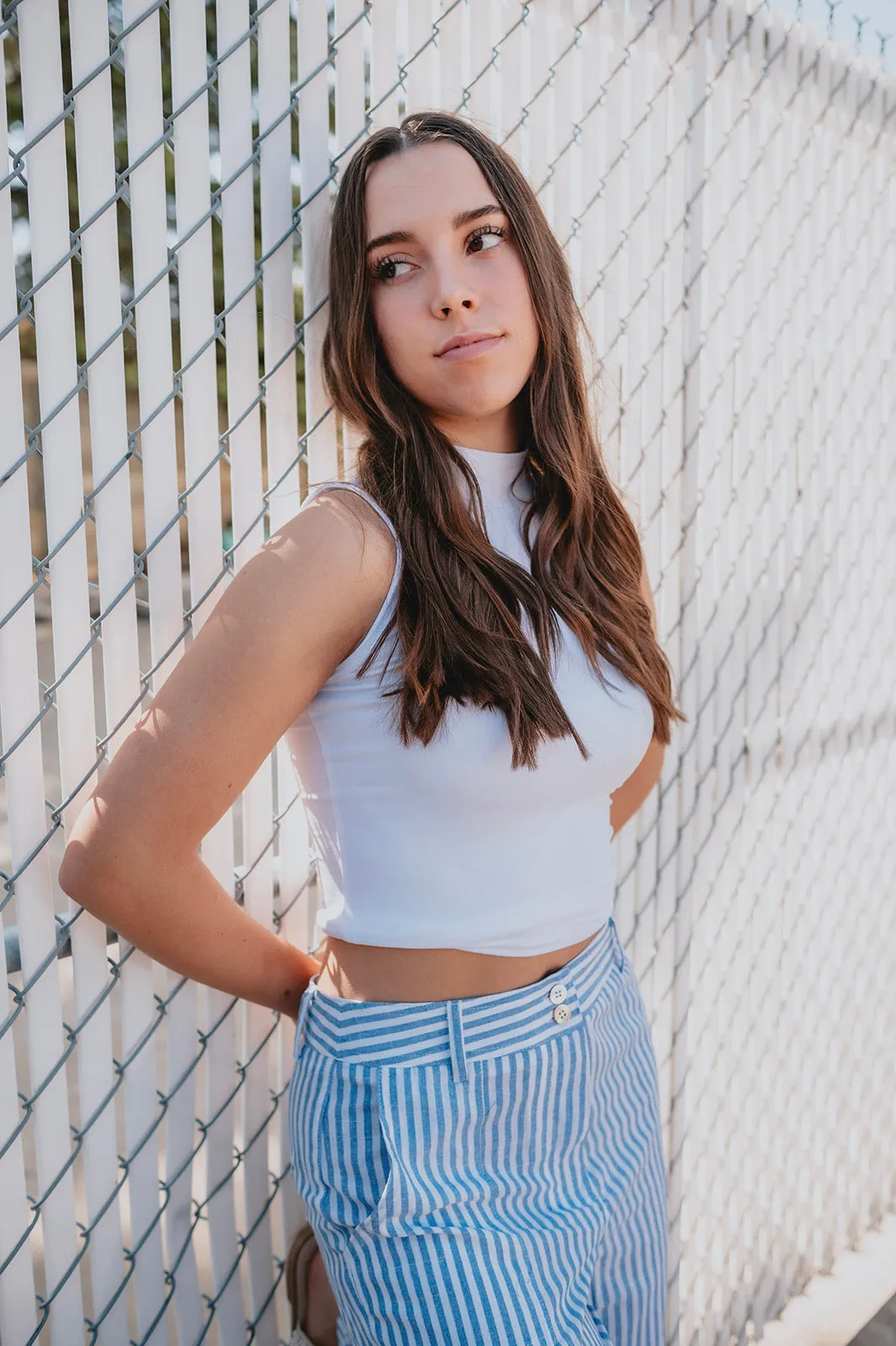 The Ondria Top by Steve Madden - White