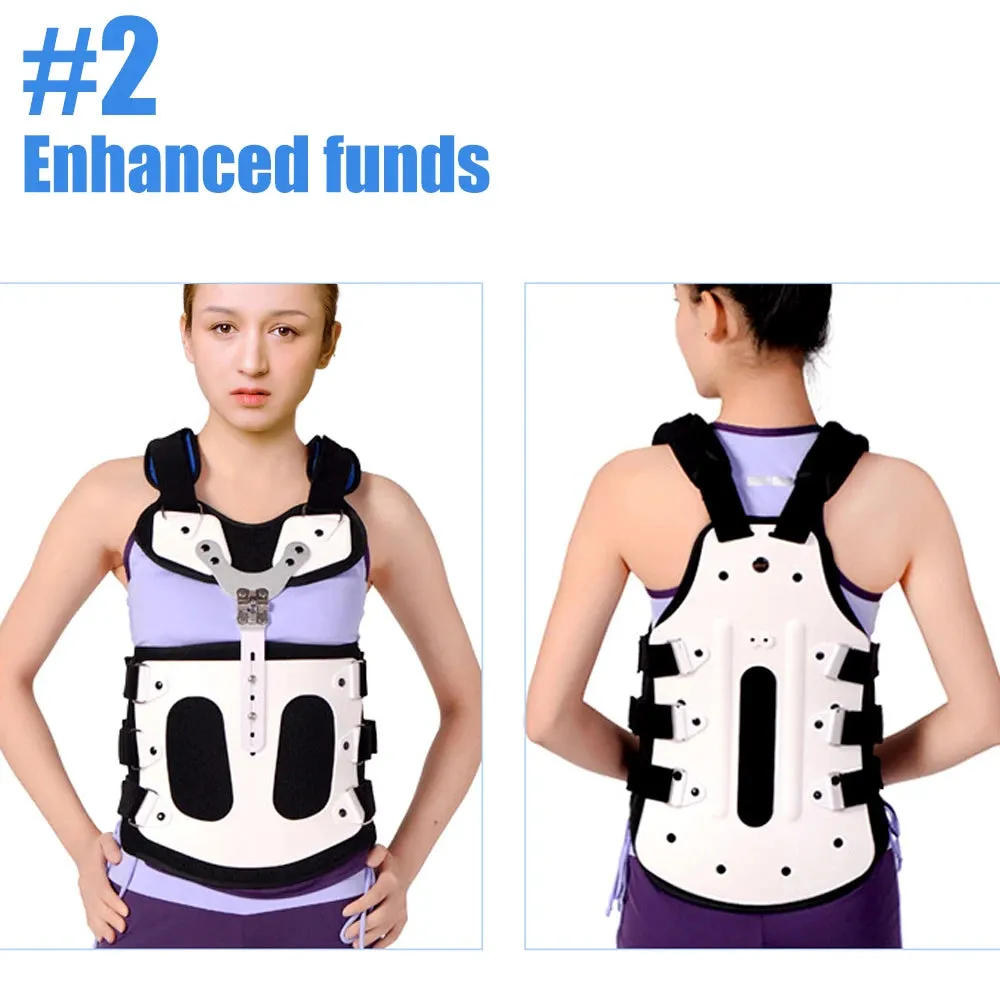 Thoracolumbar Fixed Spinal Adjustable Back Brace